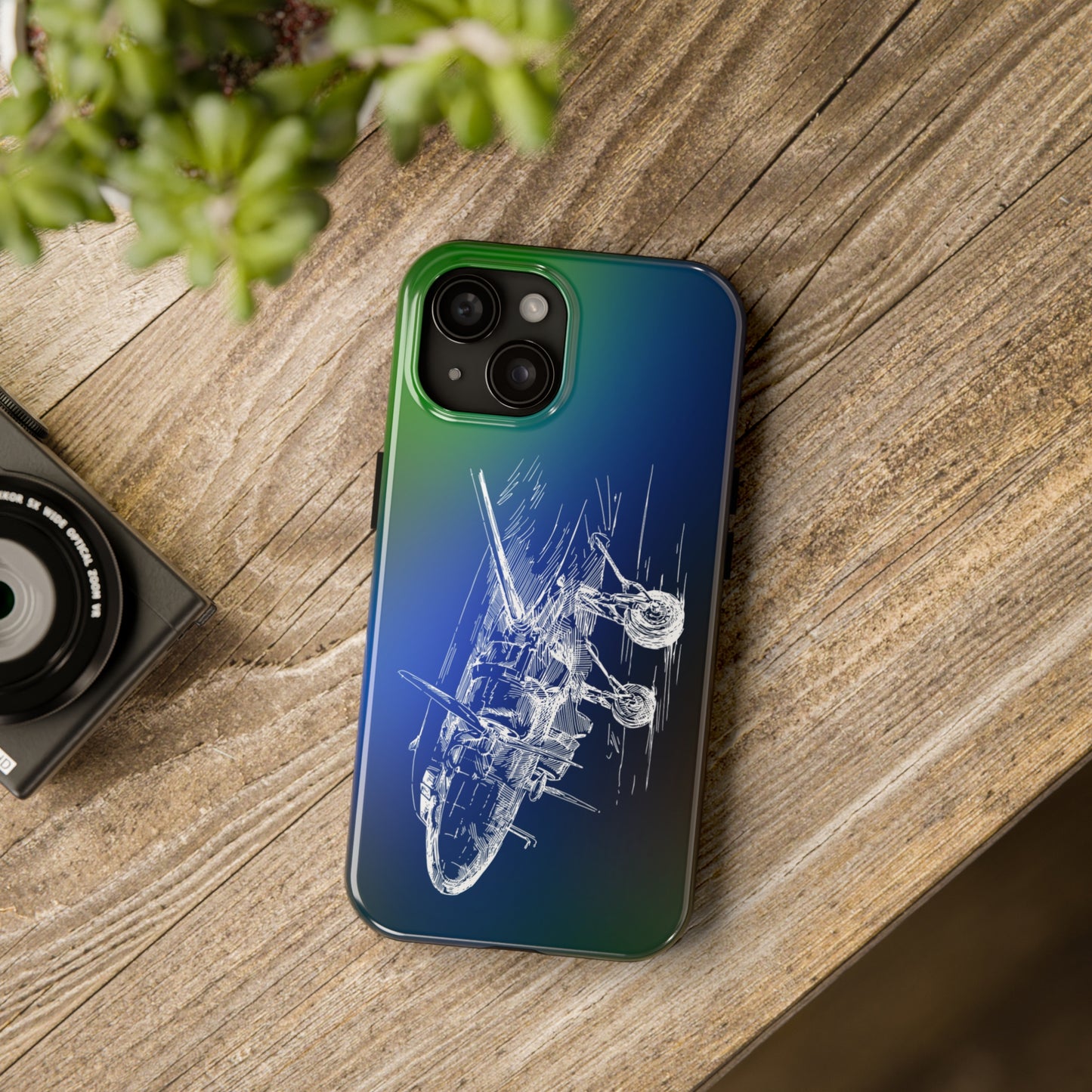 Aero 3 (bluish) tough phone cases