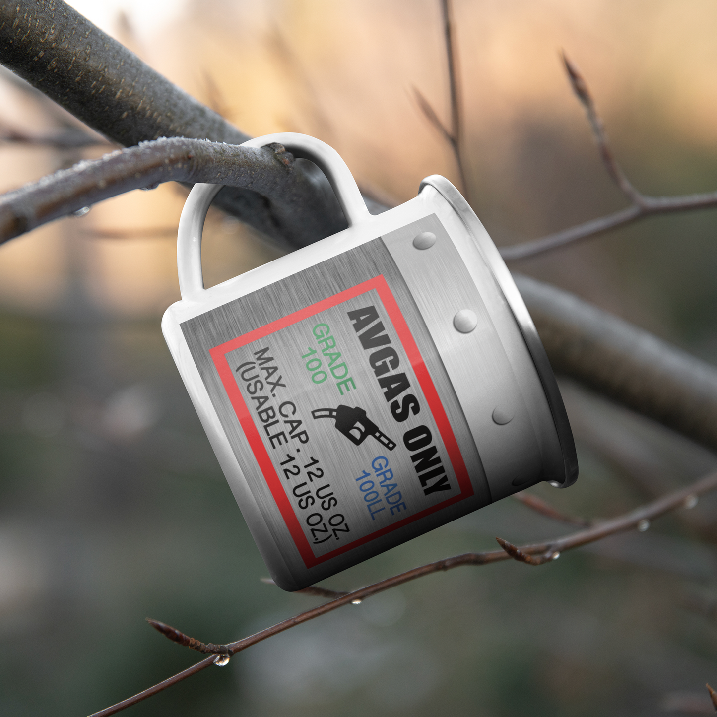 _100LL_fuel_only_12_oz_camping_m_CampingMugLifestyleHanginBranch_Mockup.png