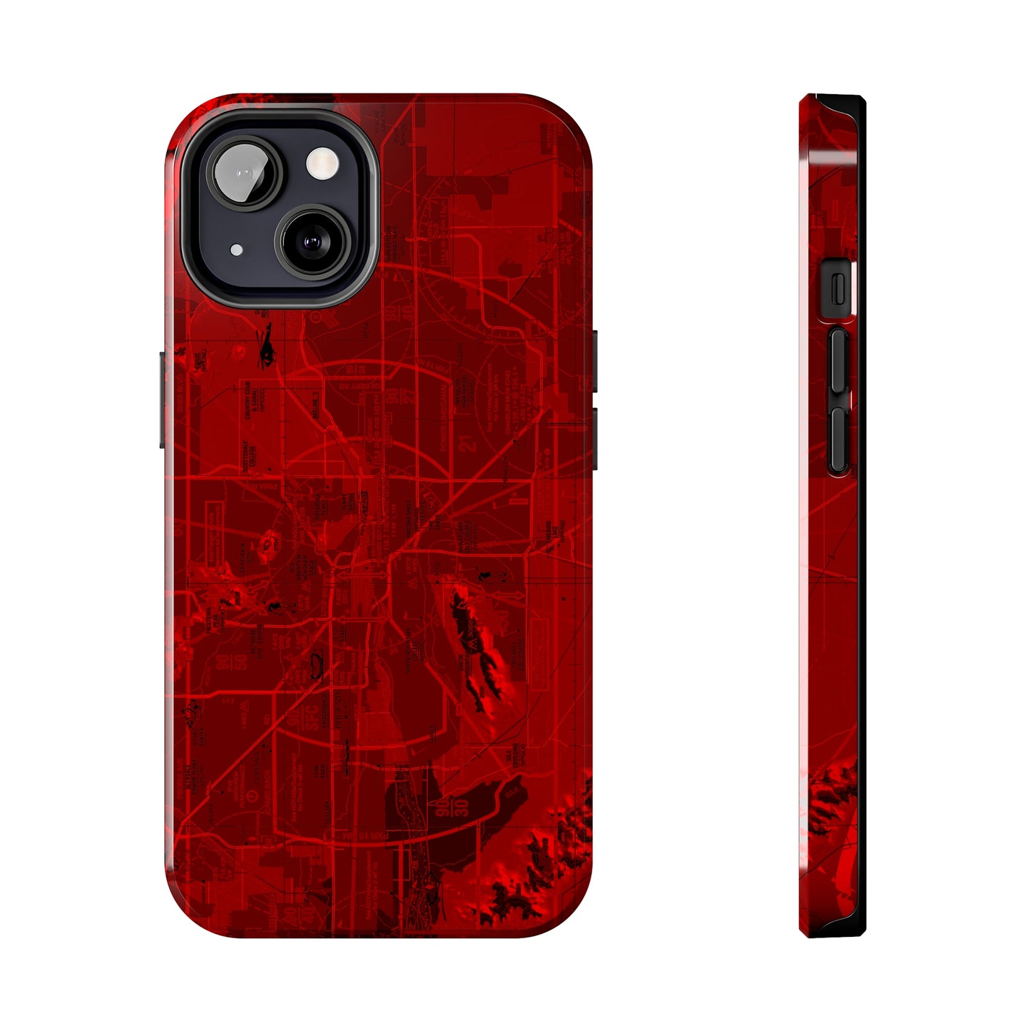 Phoenix TAC Chart (red) tough phone cases