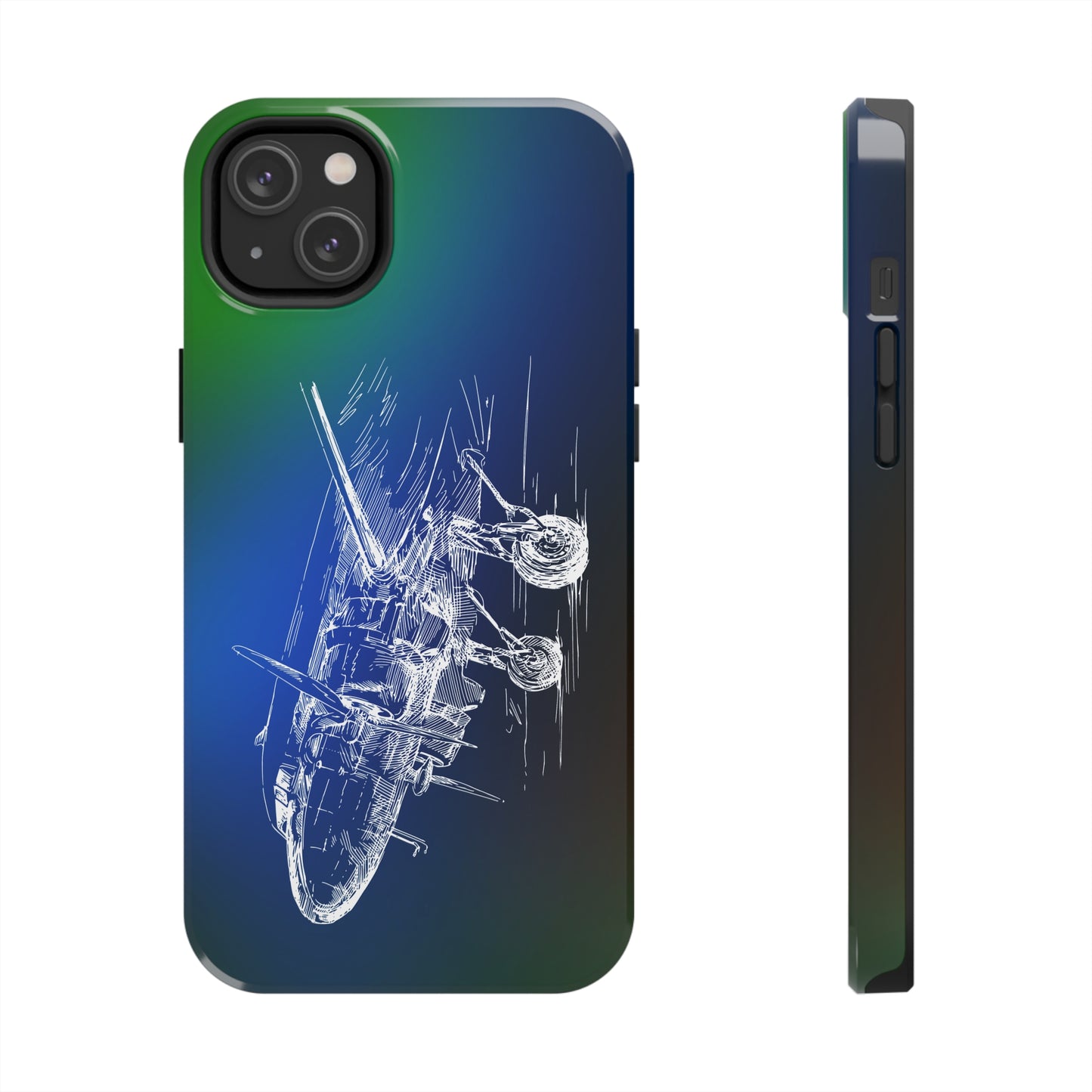 Aero 3 (bluish) tough phone cases