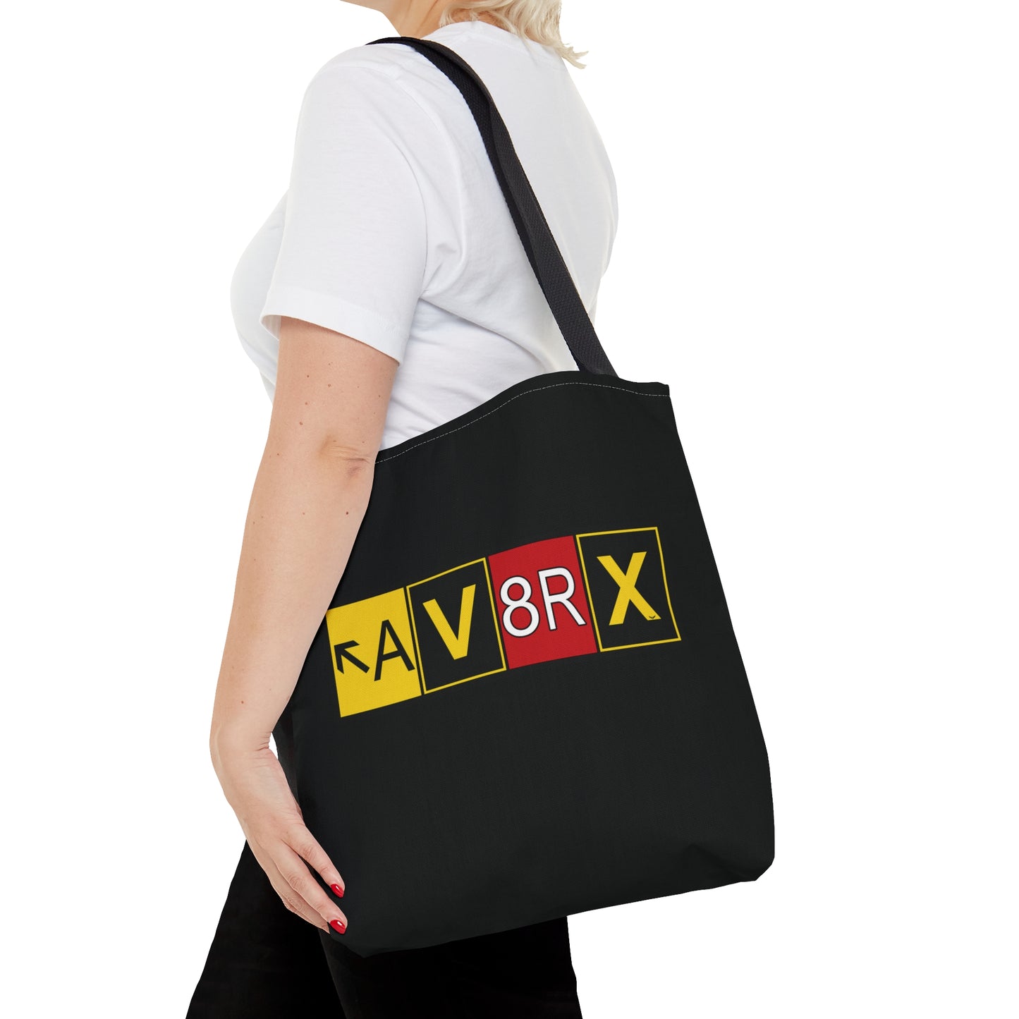 AV8RX tote bag (black)