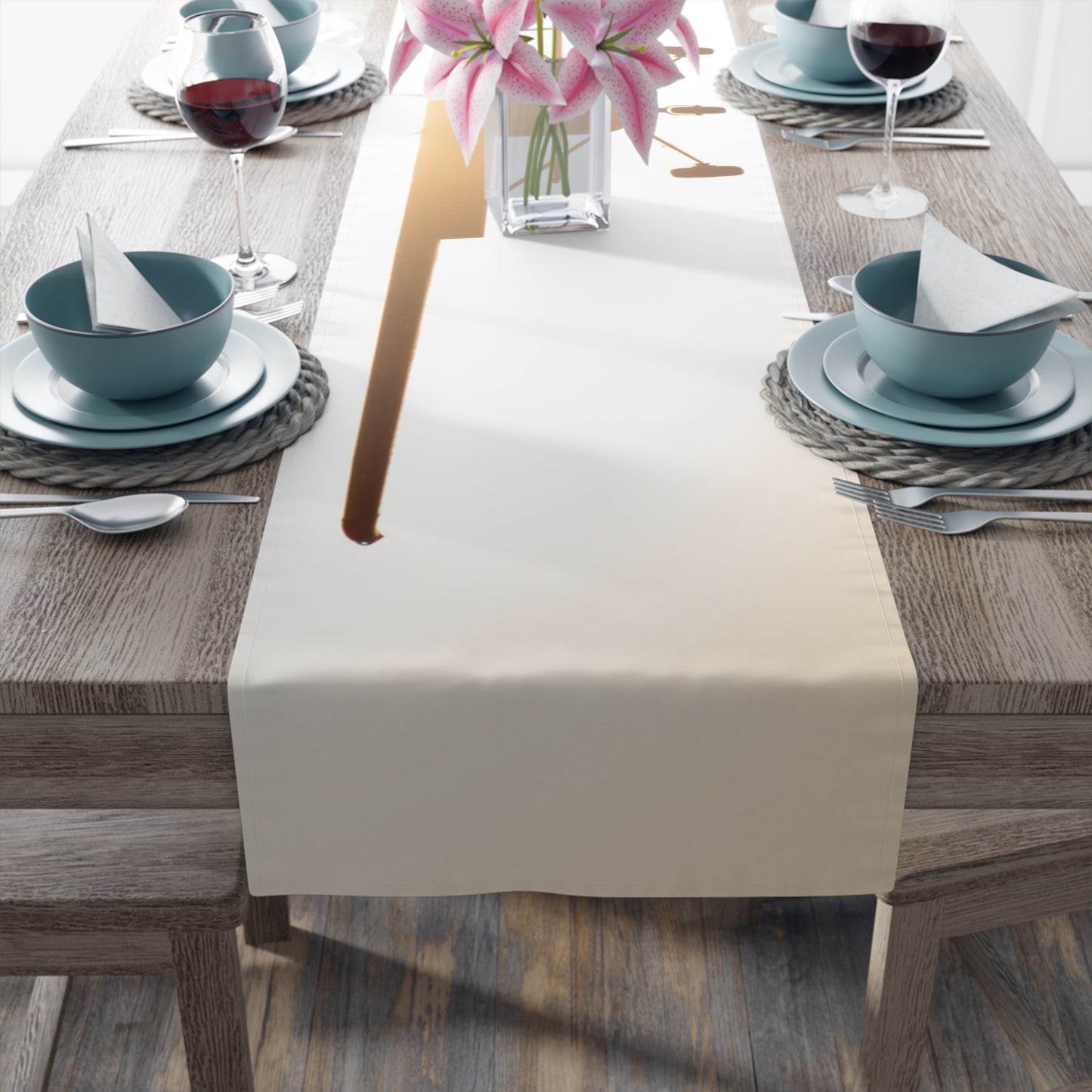 Cessna at Sunset Table Runner
