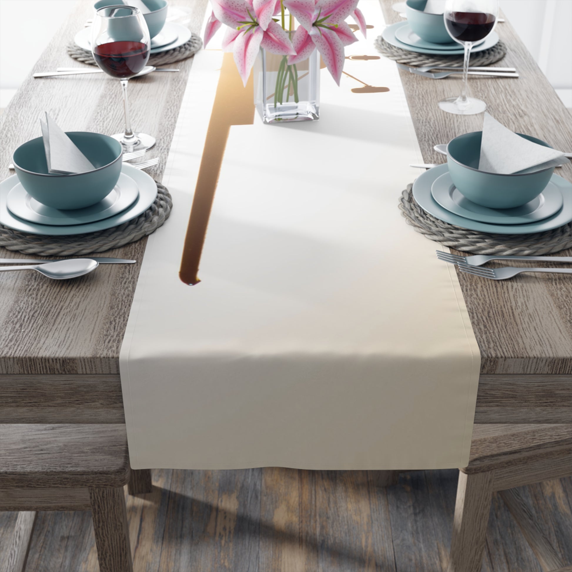 Cessna at Sunset Table Runner