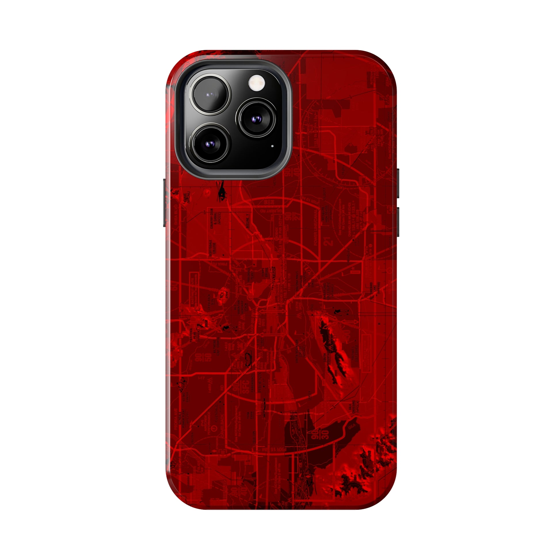 Phoenix TAC Chart (red) tough phone cases