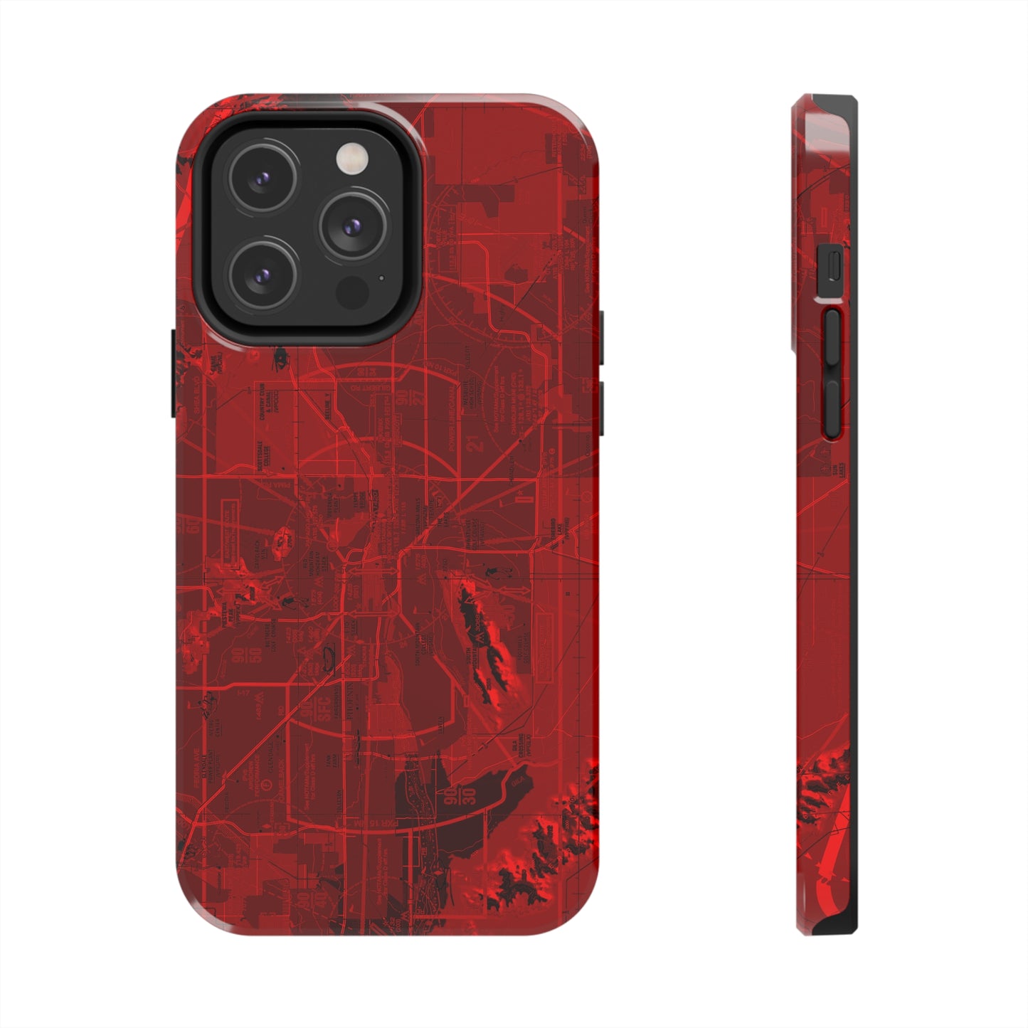 Phoenix TAC Chart (red) tough phone cases