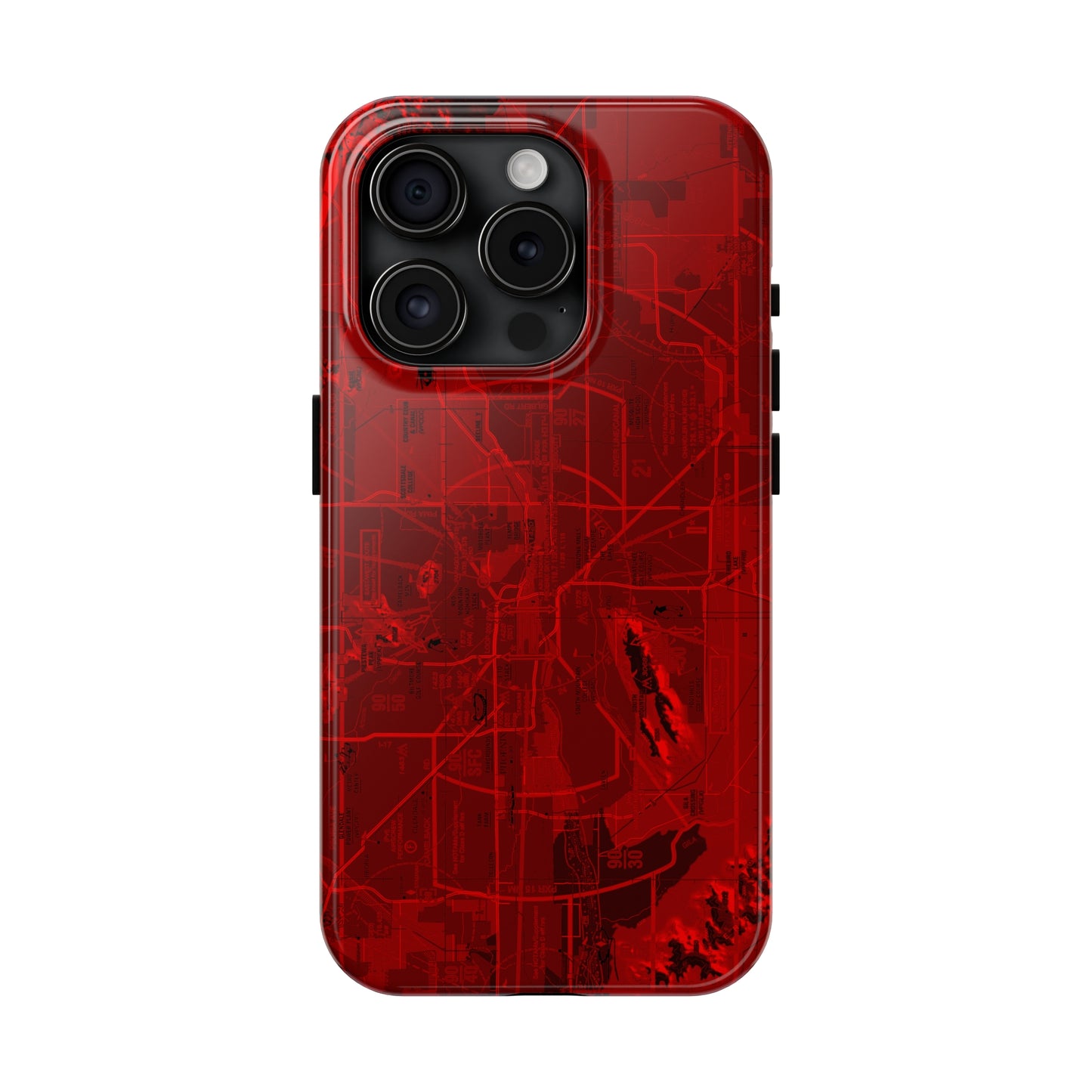 Phoenix TAC Chart (red) tough phone cases