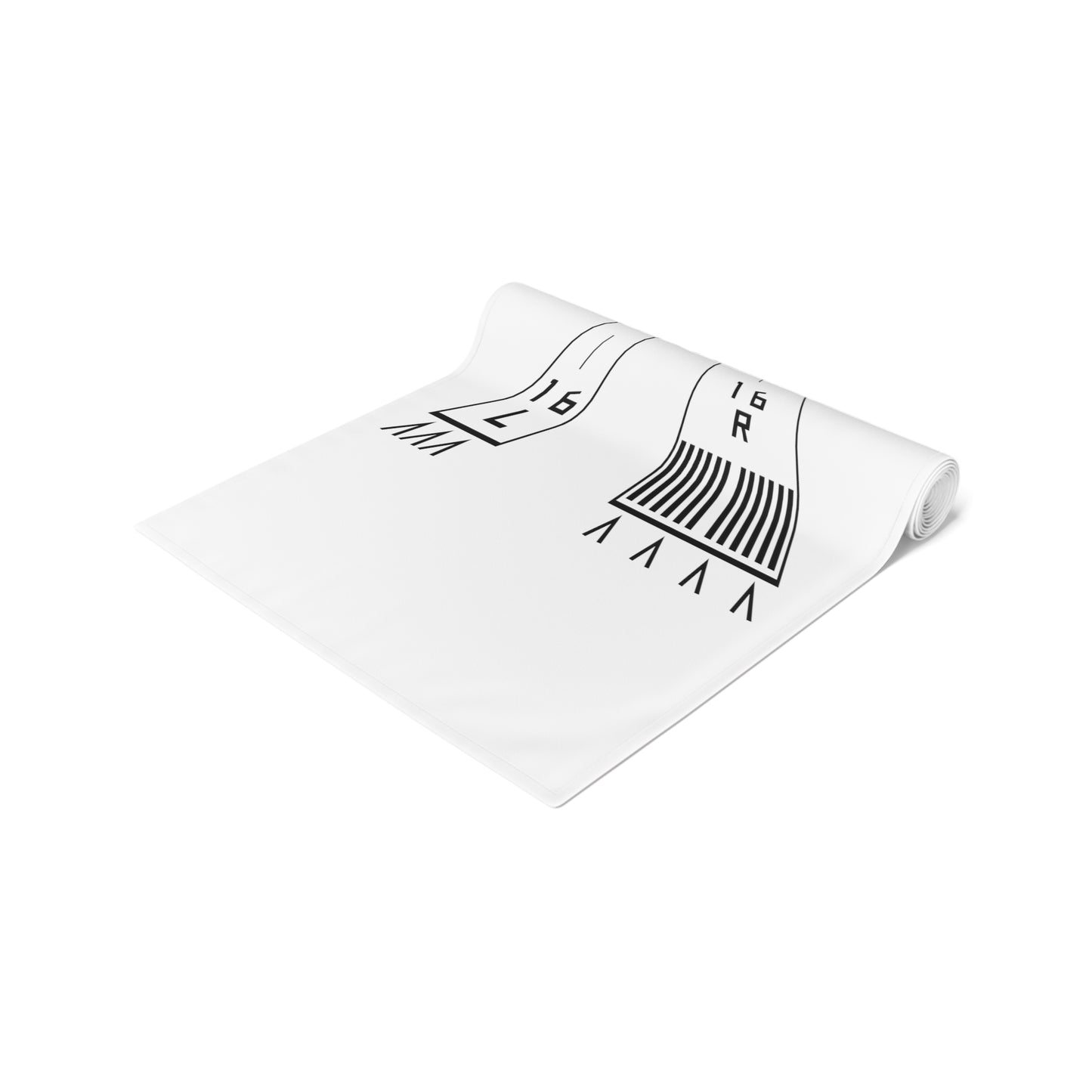 Van Nuys Airport Runways 16L - 16R / 34L - 34R Table Runner