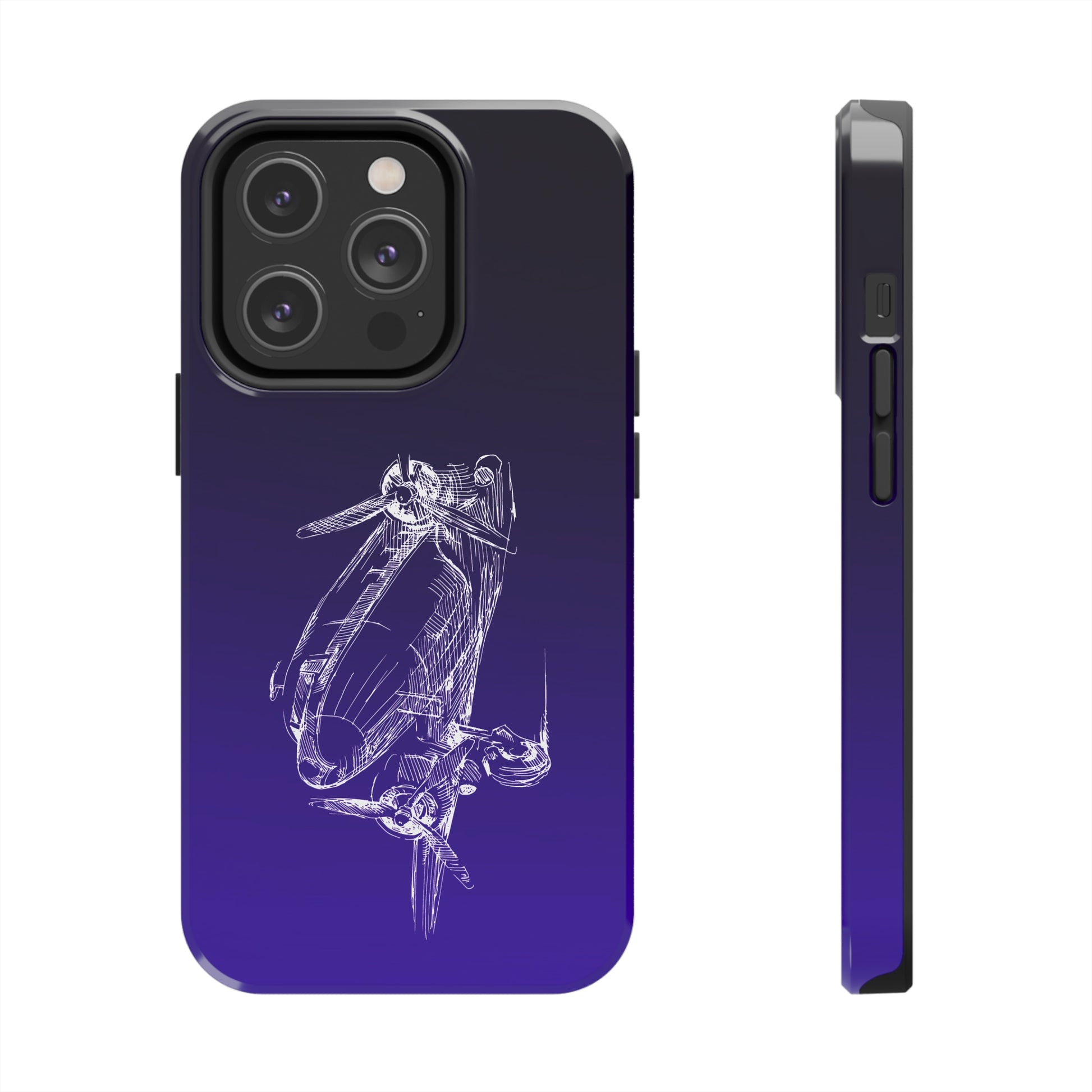 Aero 1 (purple) tough phone cases