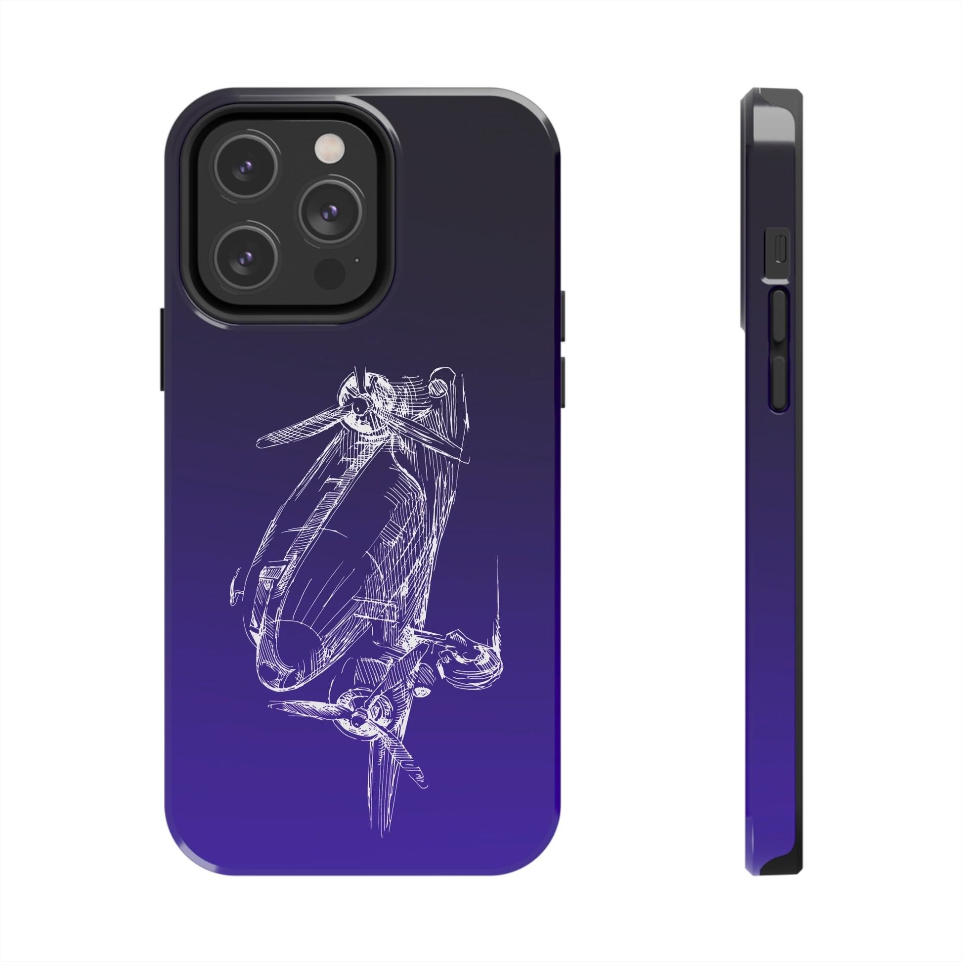 Aero 1 (purple) tough phone cases