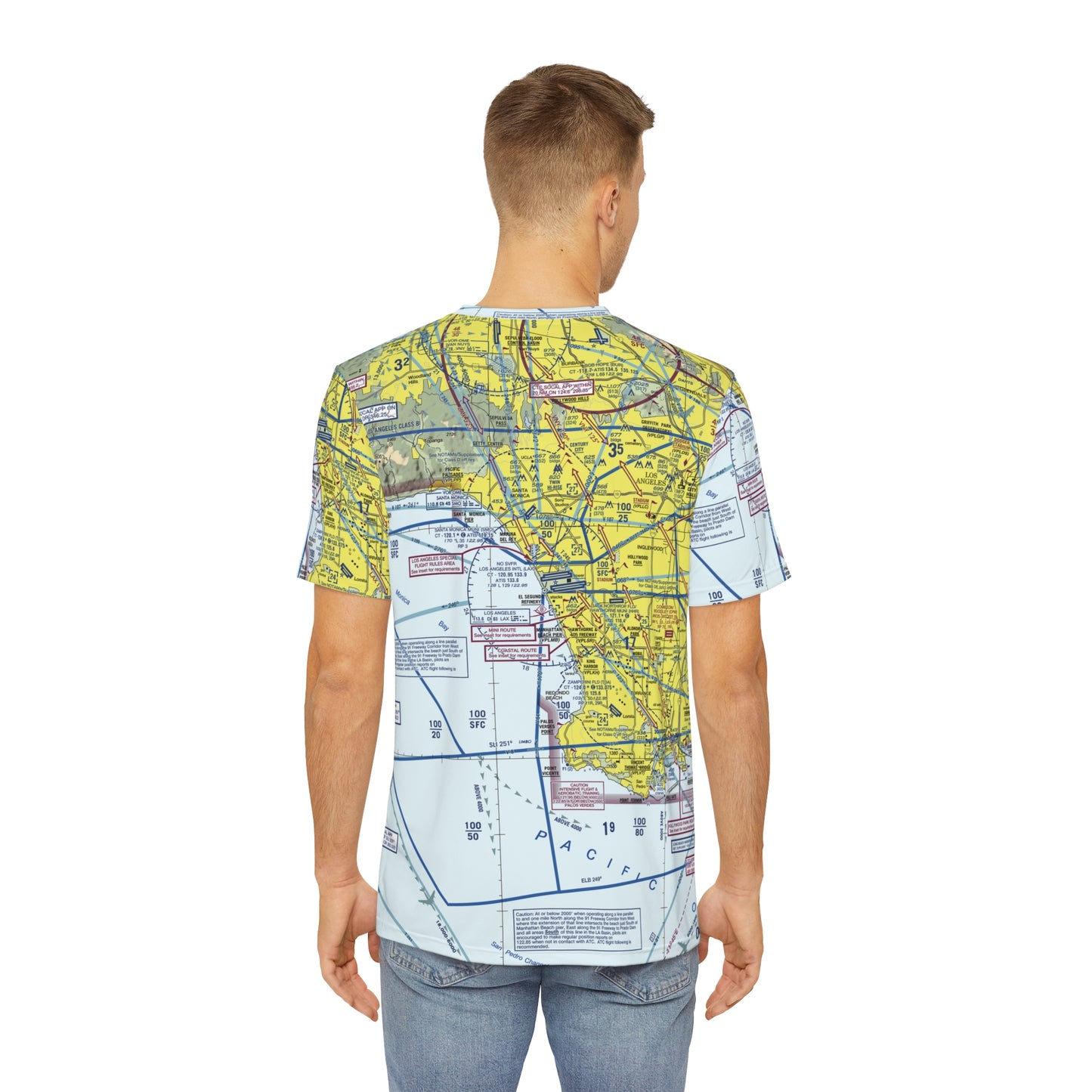 LAX TAC Chart men's polyester shirt