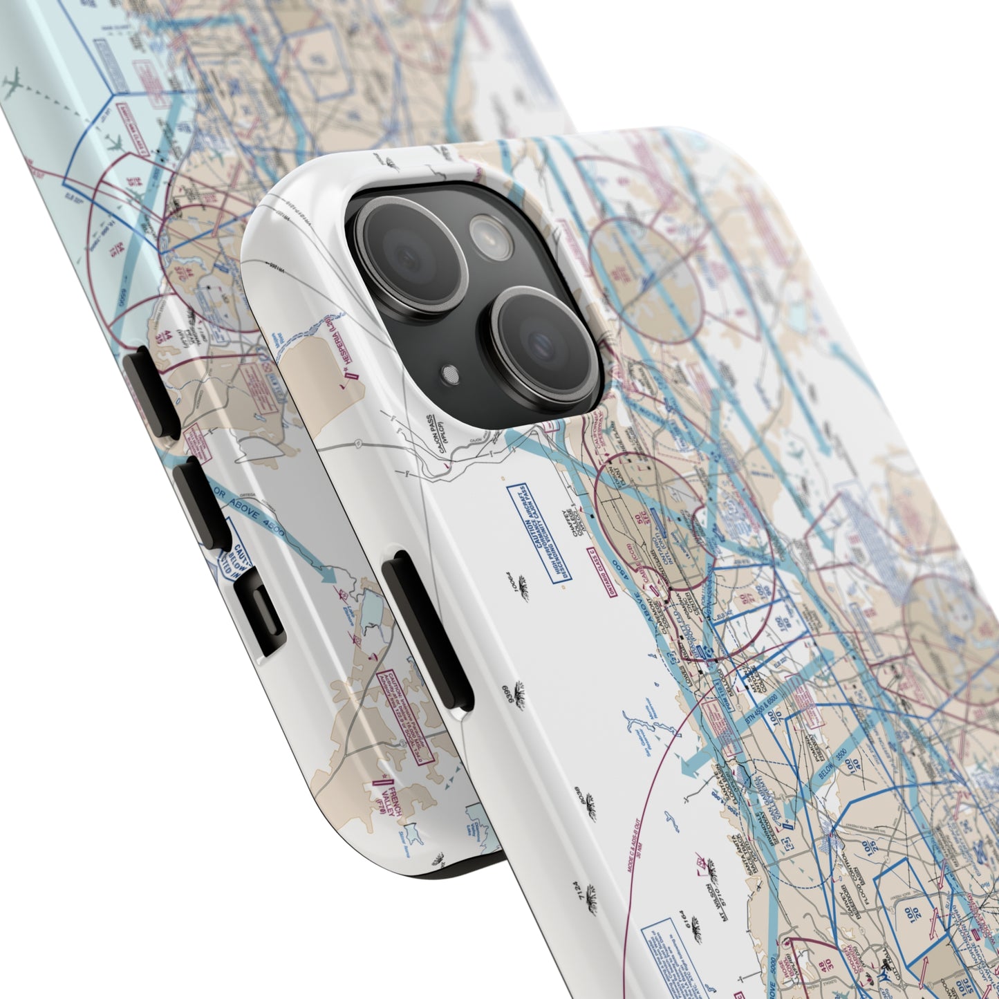 LAX Flyway Chart Tough Phone Cases