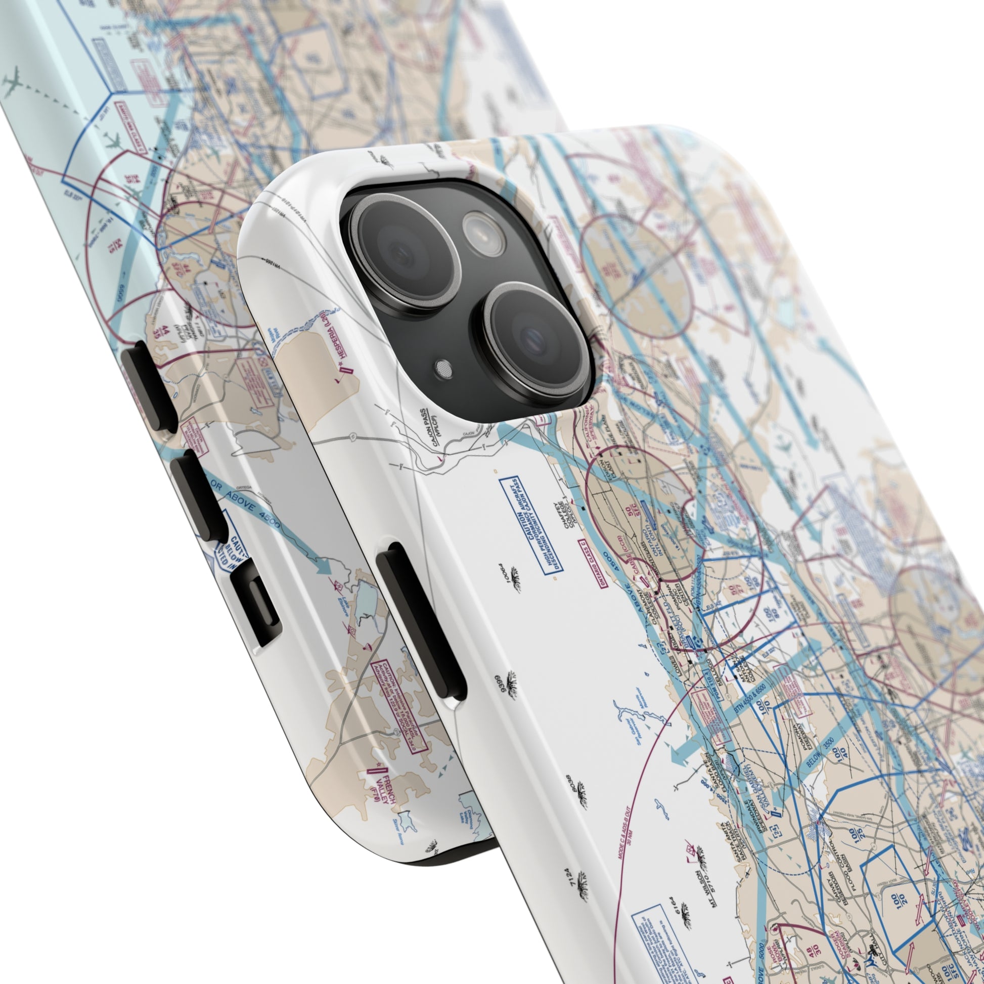 LAX Flyway Chart Tough Phone Cases