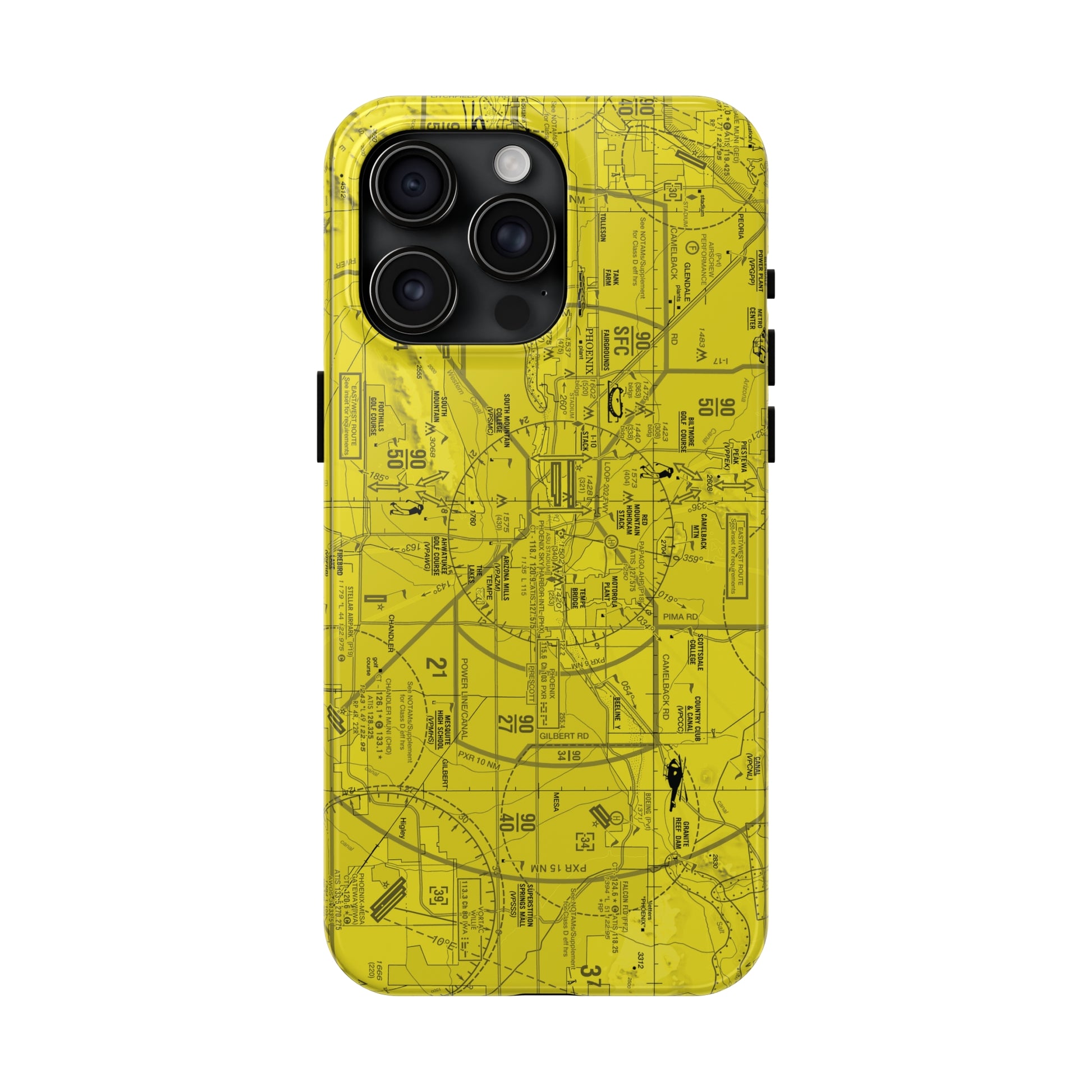 Phoenix TAC Chart (yellow) tough phone cases
