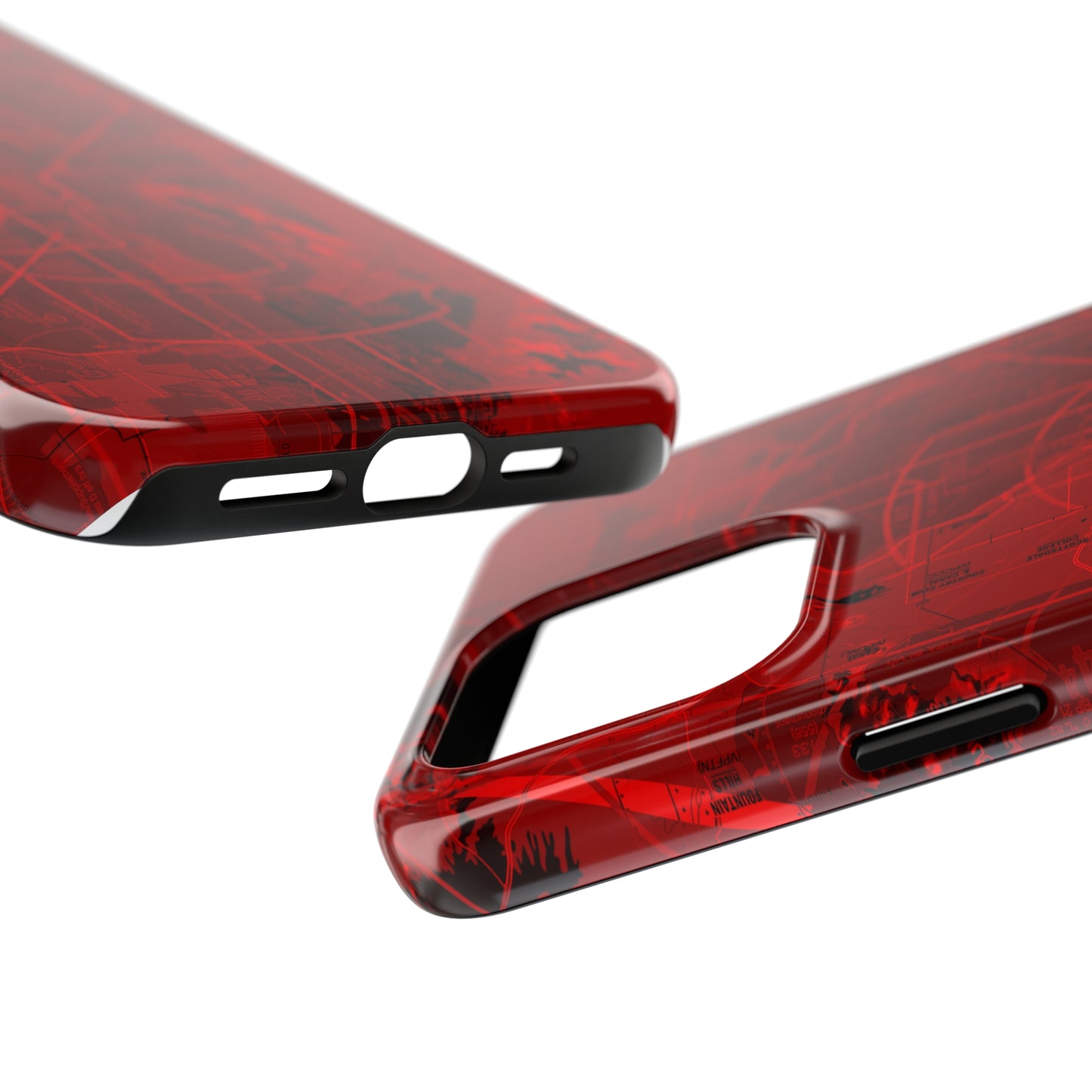 Phoenix TAC Chart (red) tough phone cases