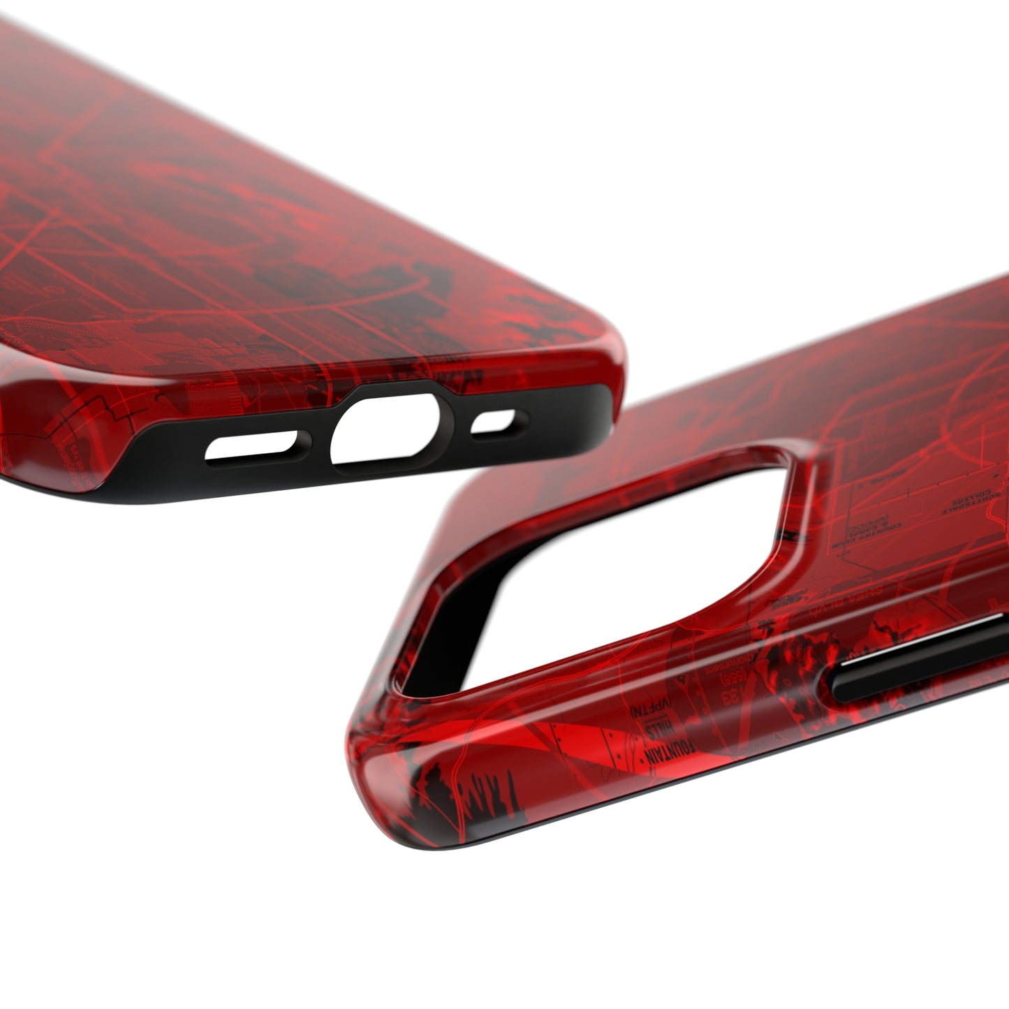 Phoenix TAC Chart (red) tough phone cases