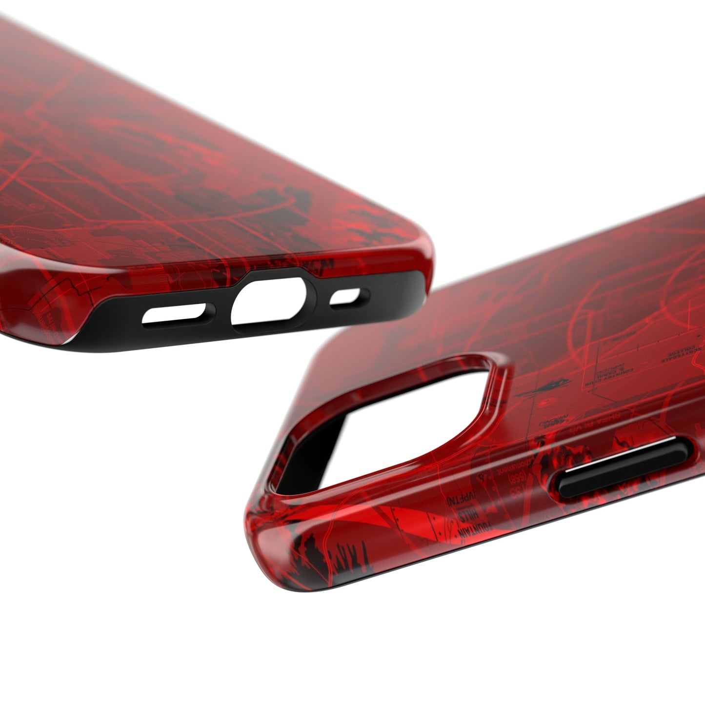 Phoenix TAC Chart (red) tough phone cases