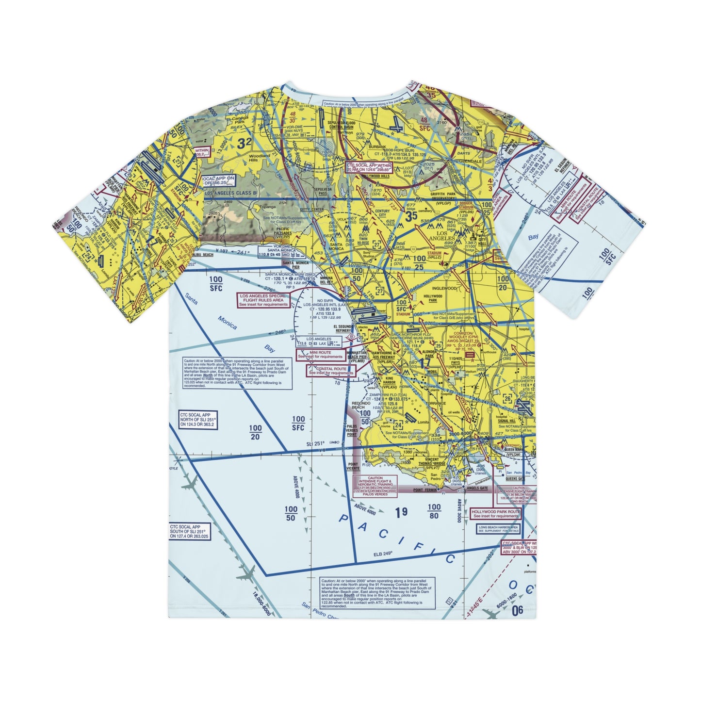 LAX TAC Chart men's polyester shirt