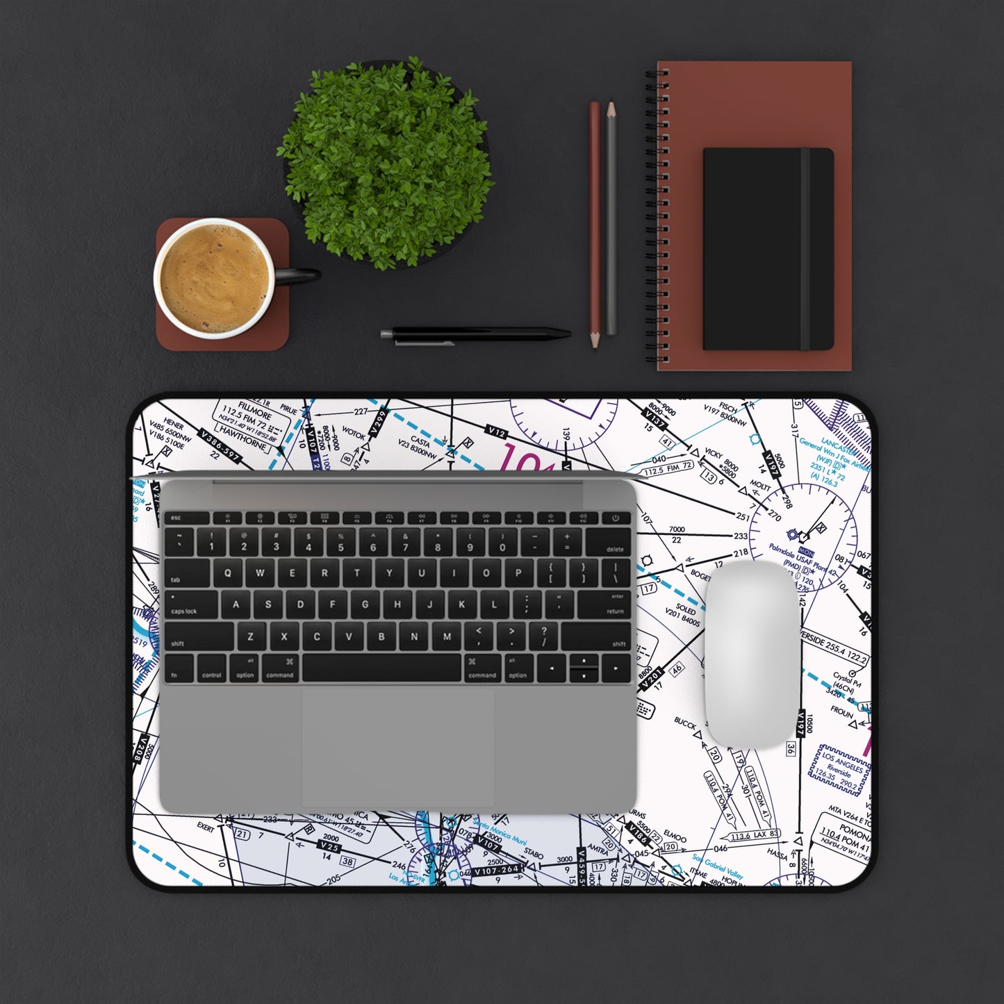 Enroute Low Altitude Chart (ELUS3) desk mat