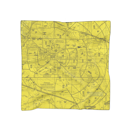 Phoenix TAC Chart (yellow) poly scarf