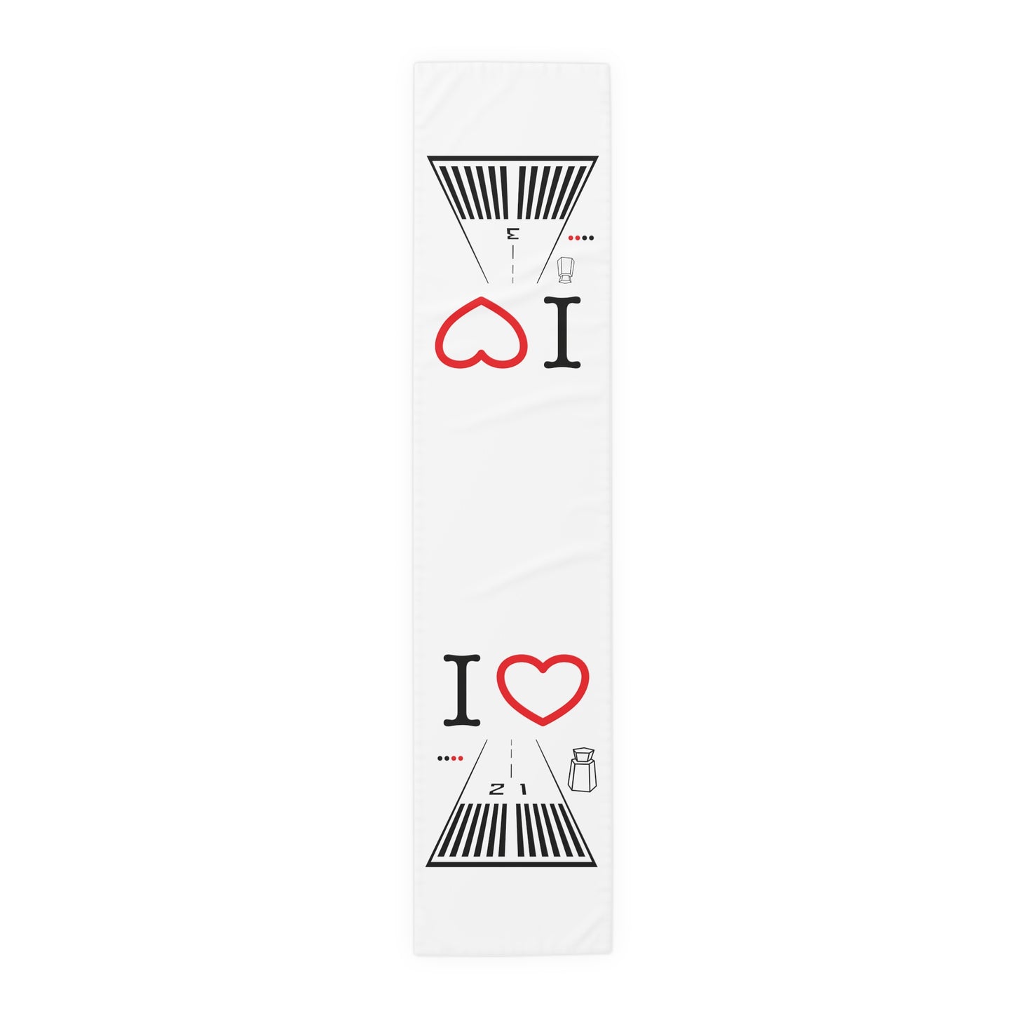 Santa Monica Airport Runway 21 / 3 Table Runner