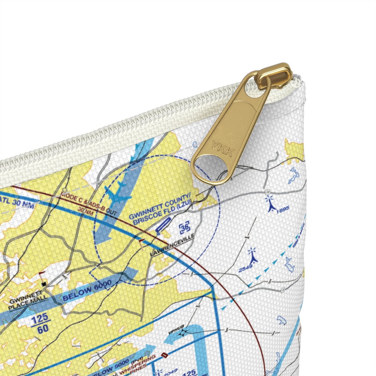 Atlanta Flyway Chart Accessory Pouch