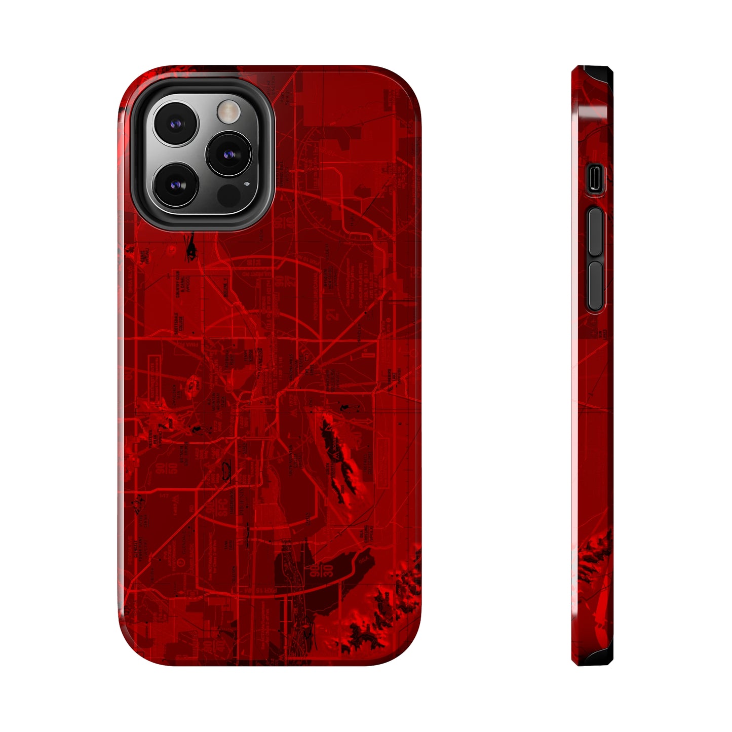 Phoenix TAC Chart (red) tough phone cases