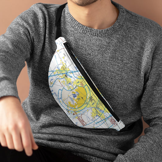 Detroit Flyway Chart fanny pack