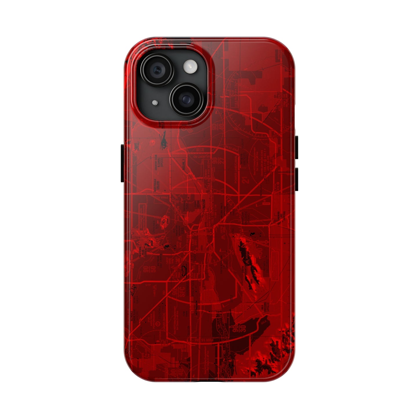Phoenix TAC Chart (red) tough phone cases