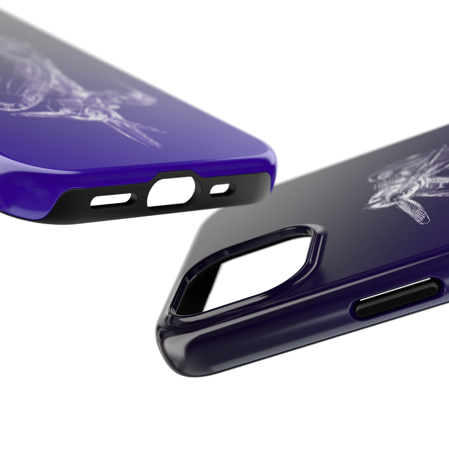 Aero 1 (purple) tough phone cases