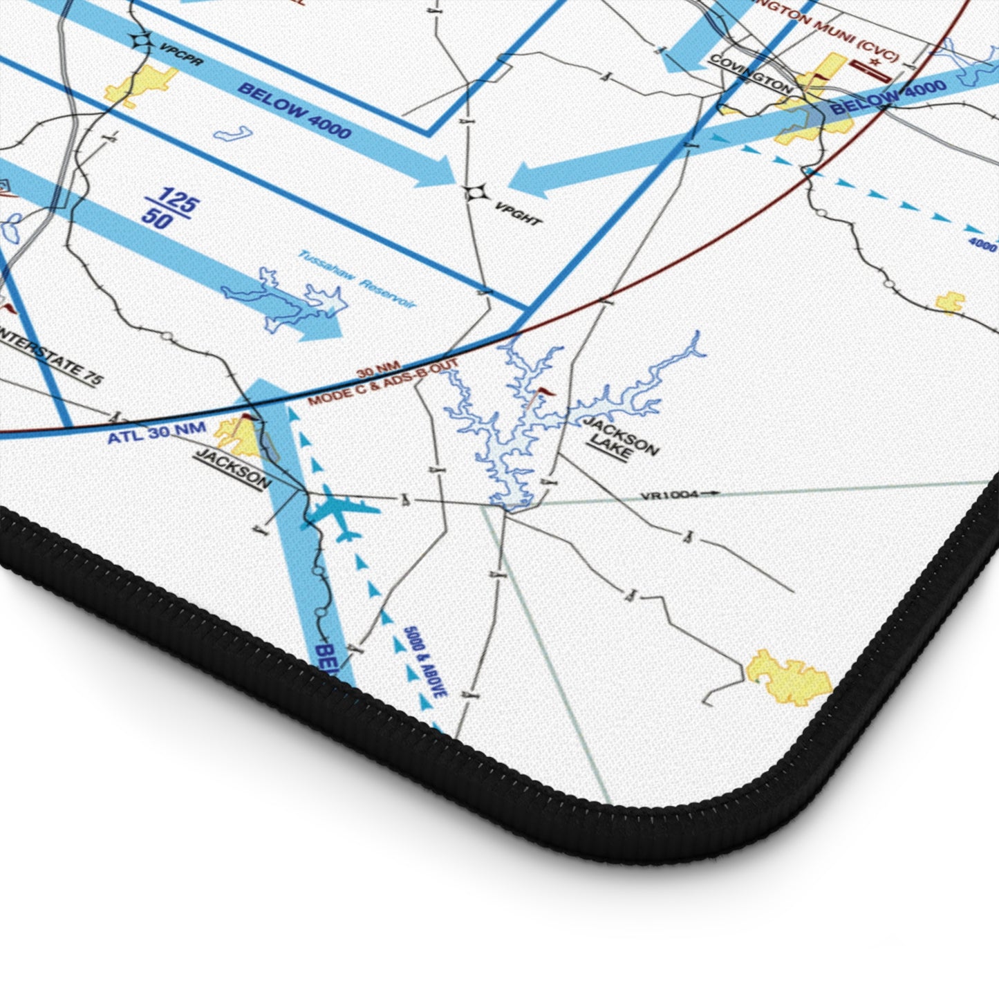 Atlanta Flyway Chart desk mat