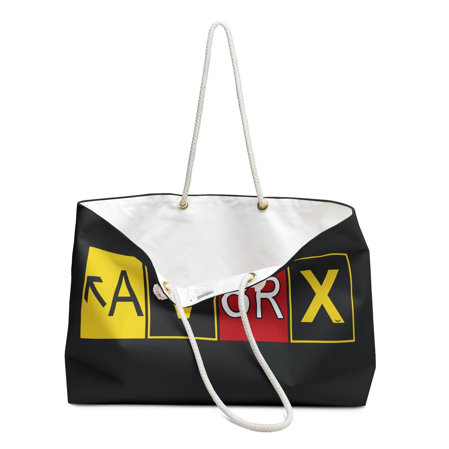 Aviatrix weekender tote bag (black)