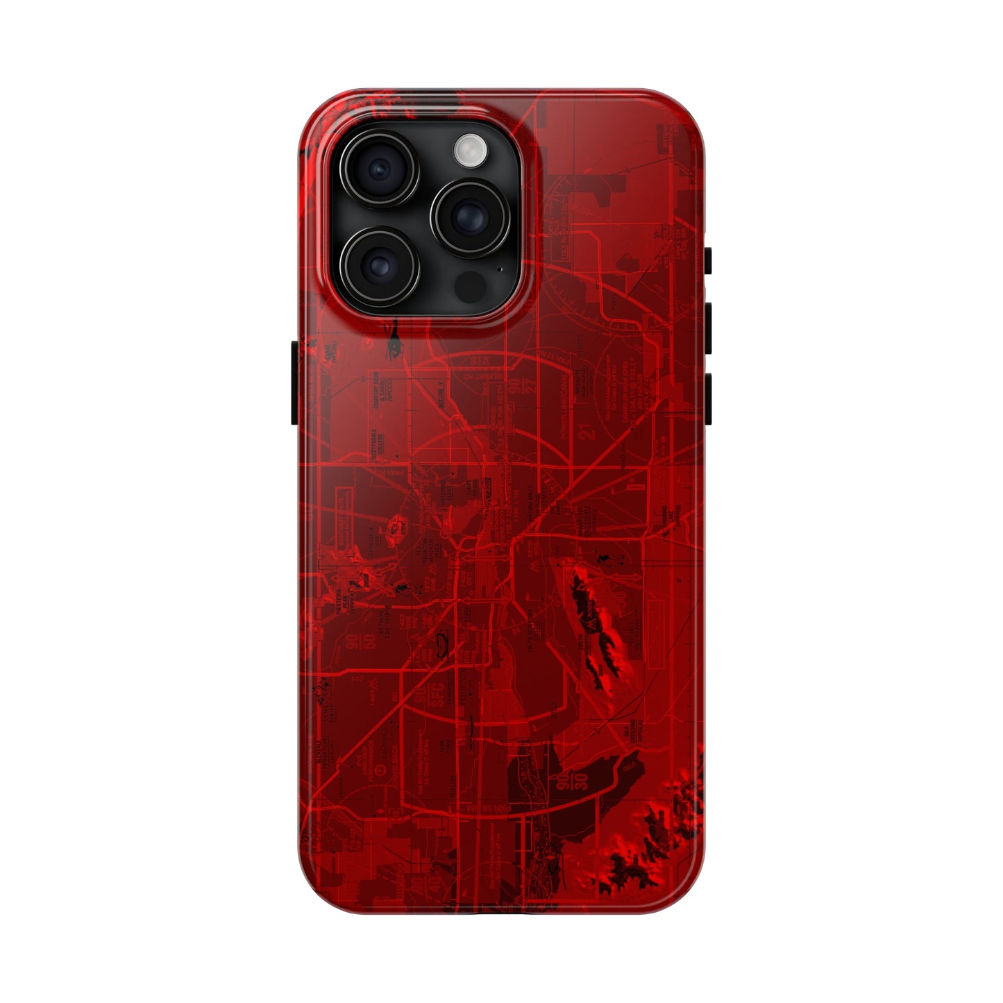 Phoenix TAC Chart (red) tough phone cases