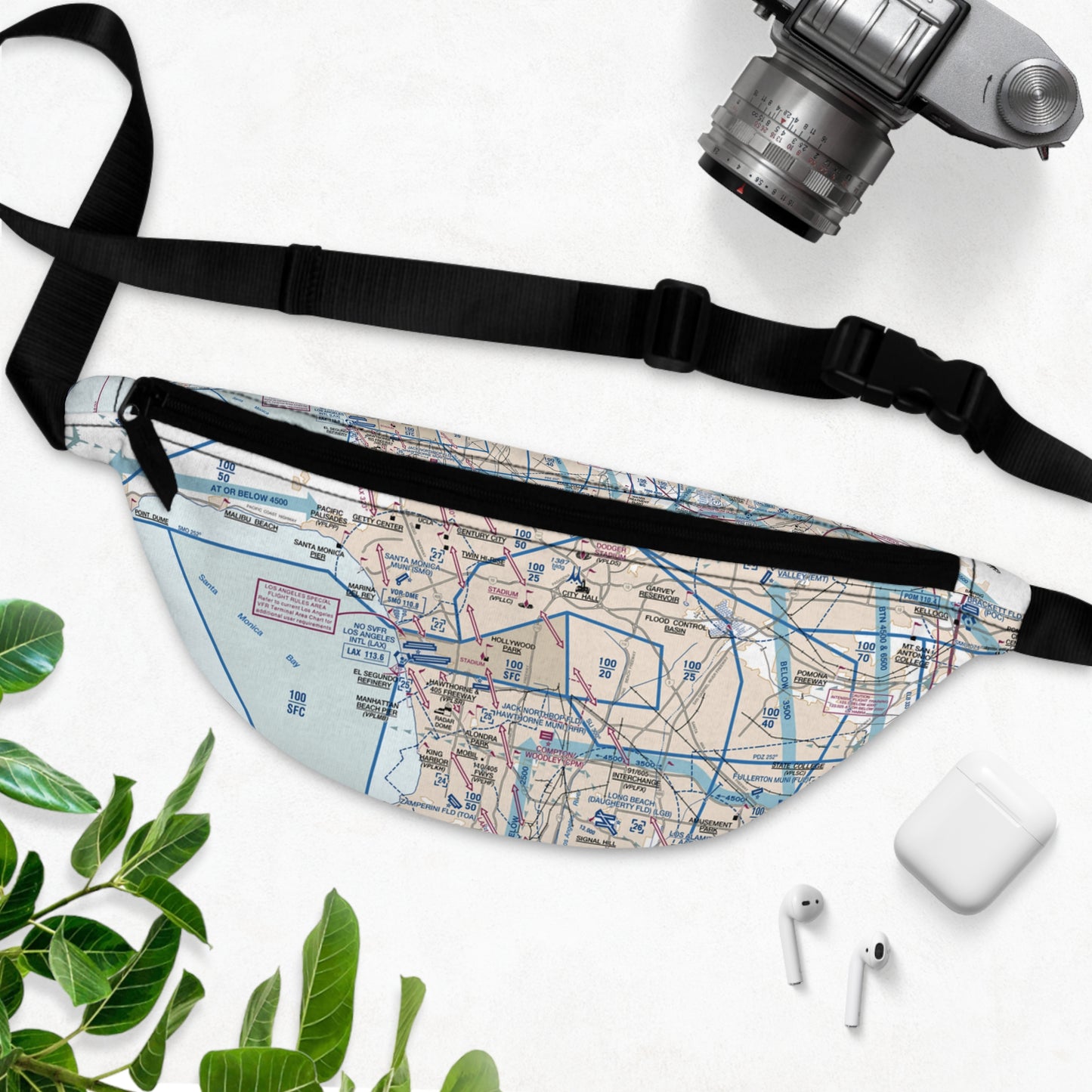 LAX Flyway Chart Fanny Pack