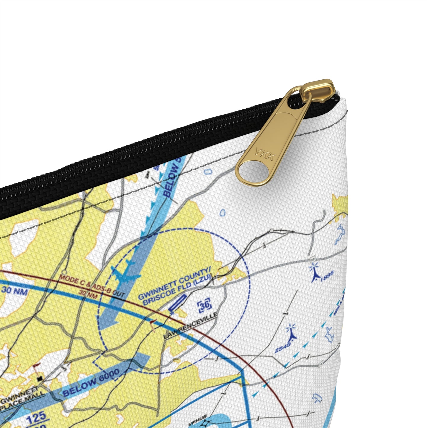 Atlanta Flyway Chart Accessory Pouch
