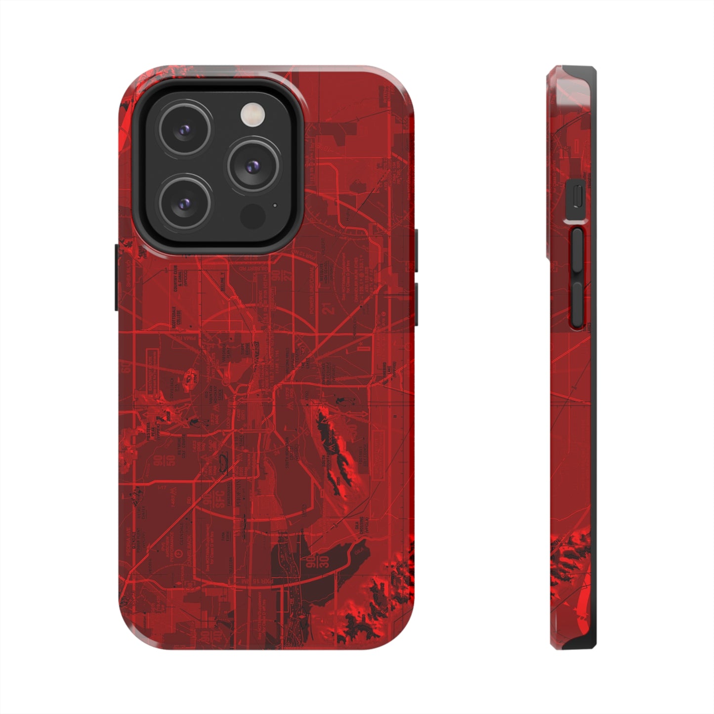 Phoenix TAC Chart (red) tough phone cases