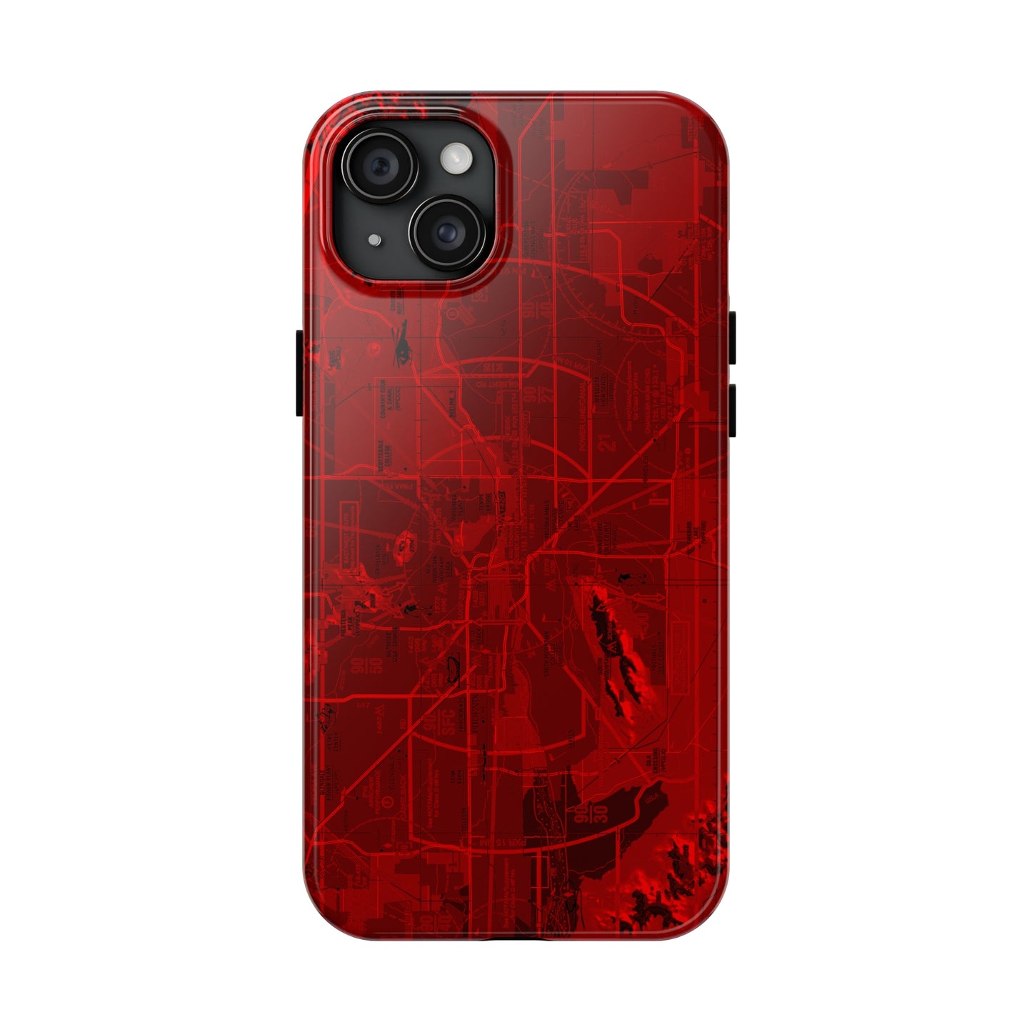 Phoenix TAC Chart (red) tough phone cases