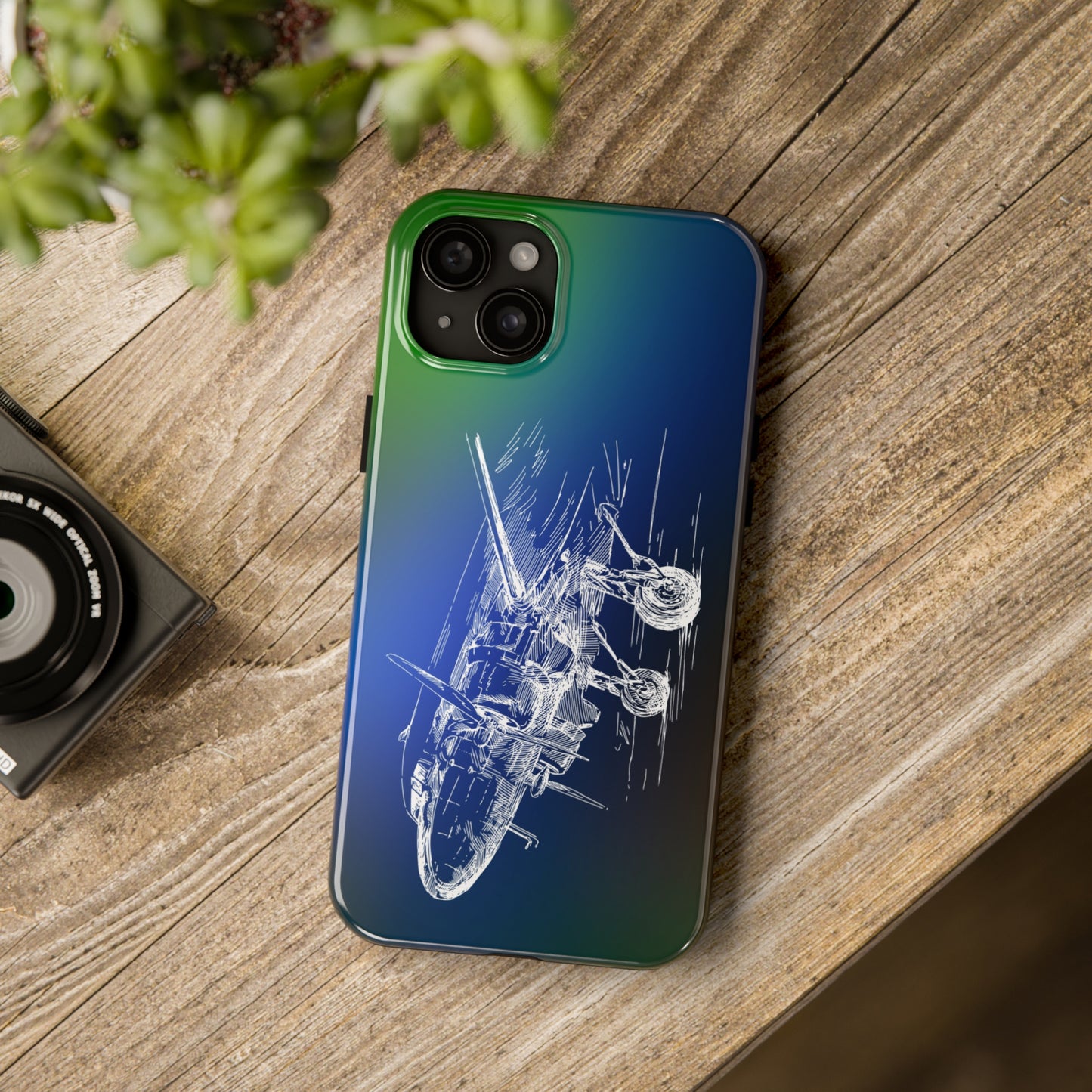 Aero 3 (bluish) tough phone cases