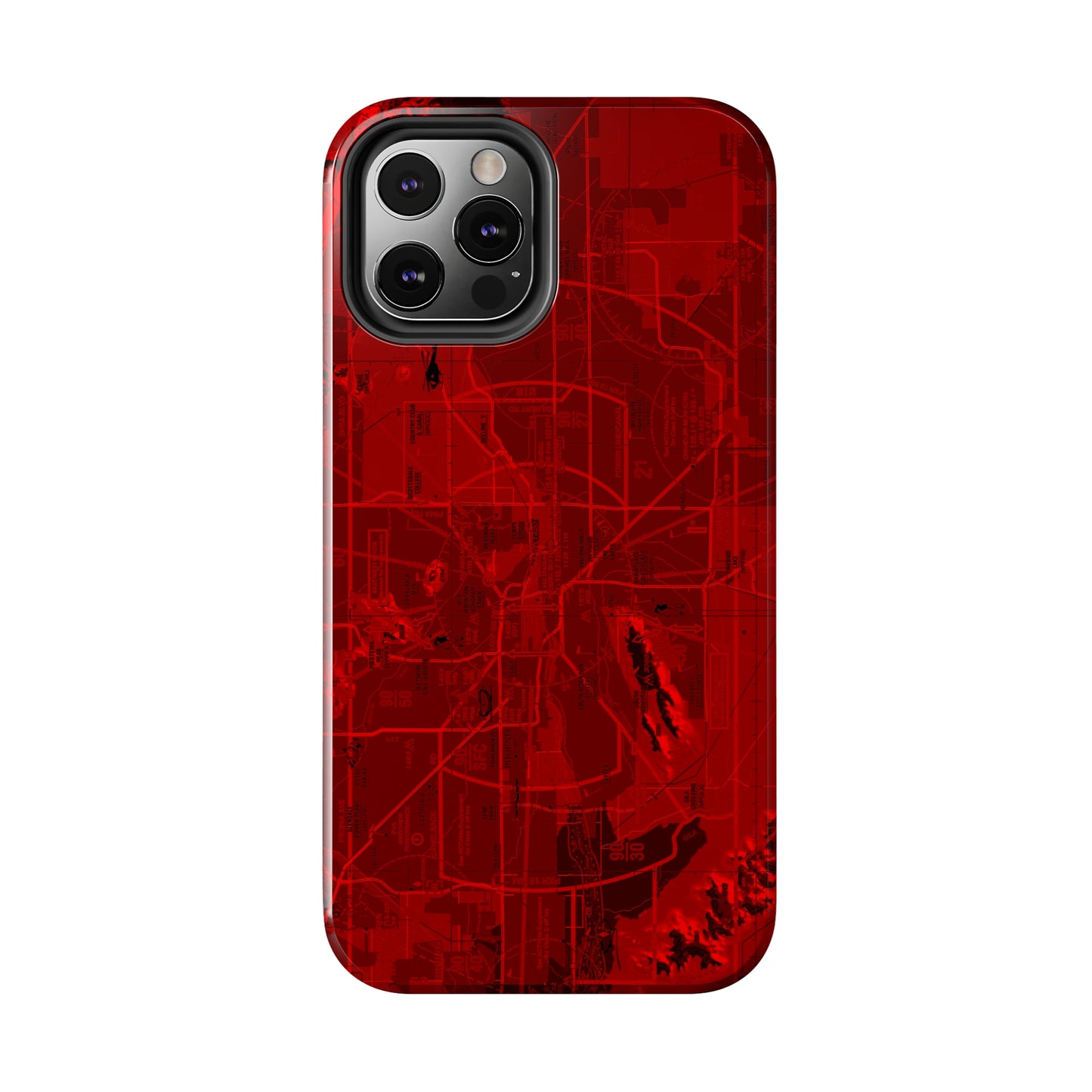 Phoenix TAC Chart (red) tough phone cases