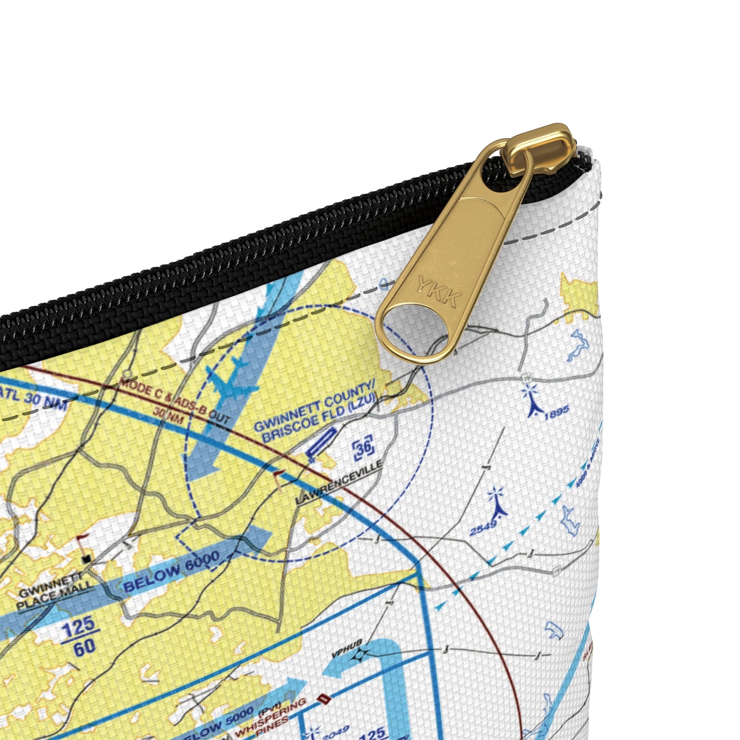 Atlanta Flyway Chart Accessory Pouch