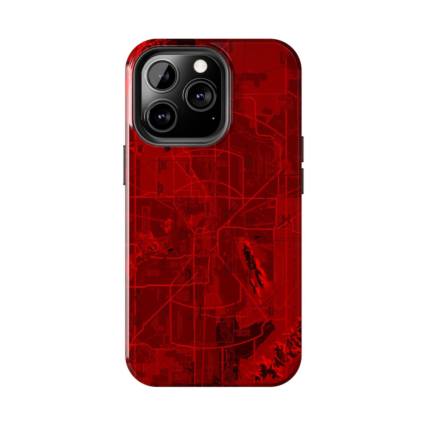 Phoenix TAC Chart (red) tough phone cases