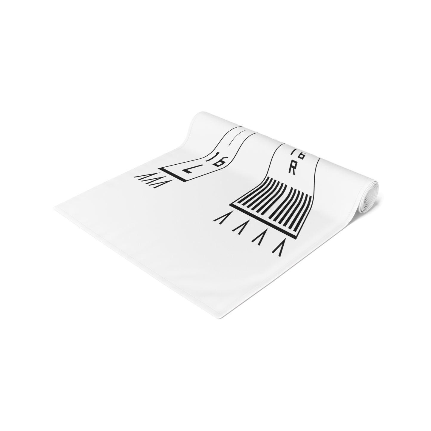 Van Nuys Airport Runways 16L - 16R / 34L - 34R Table Runner