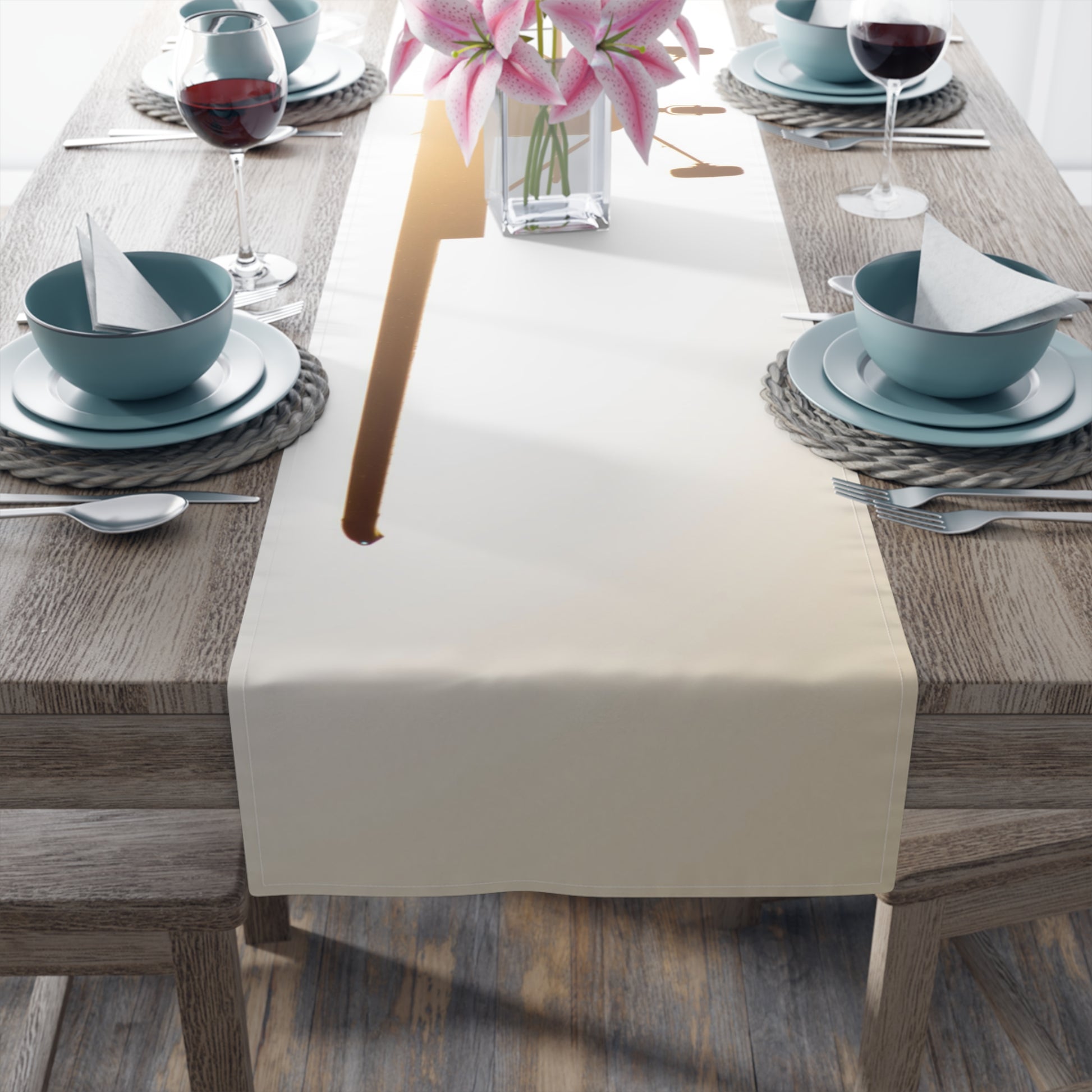 Cessna at Sunset Table Runner