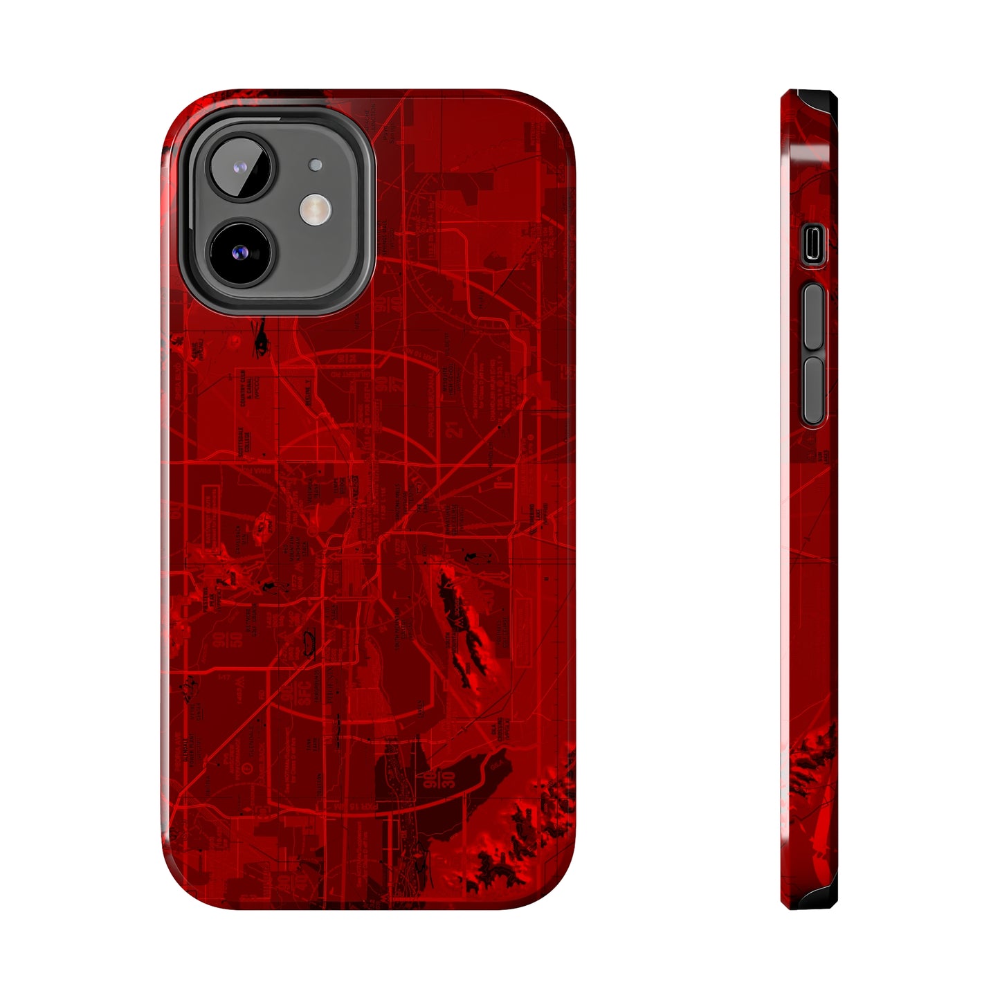 Phoenix TAC Chart (red) tough phone cases
