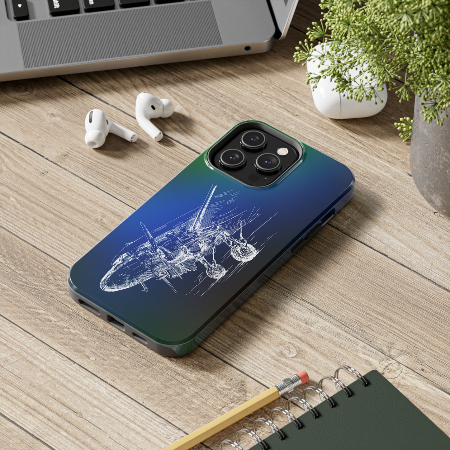 Aero 3 (bluish) tough phone cases