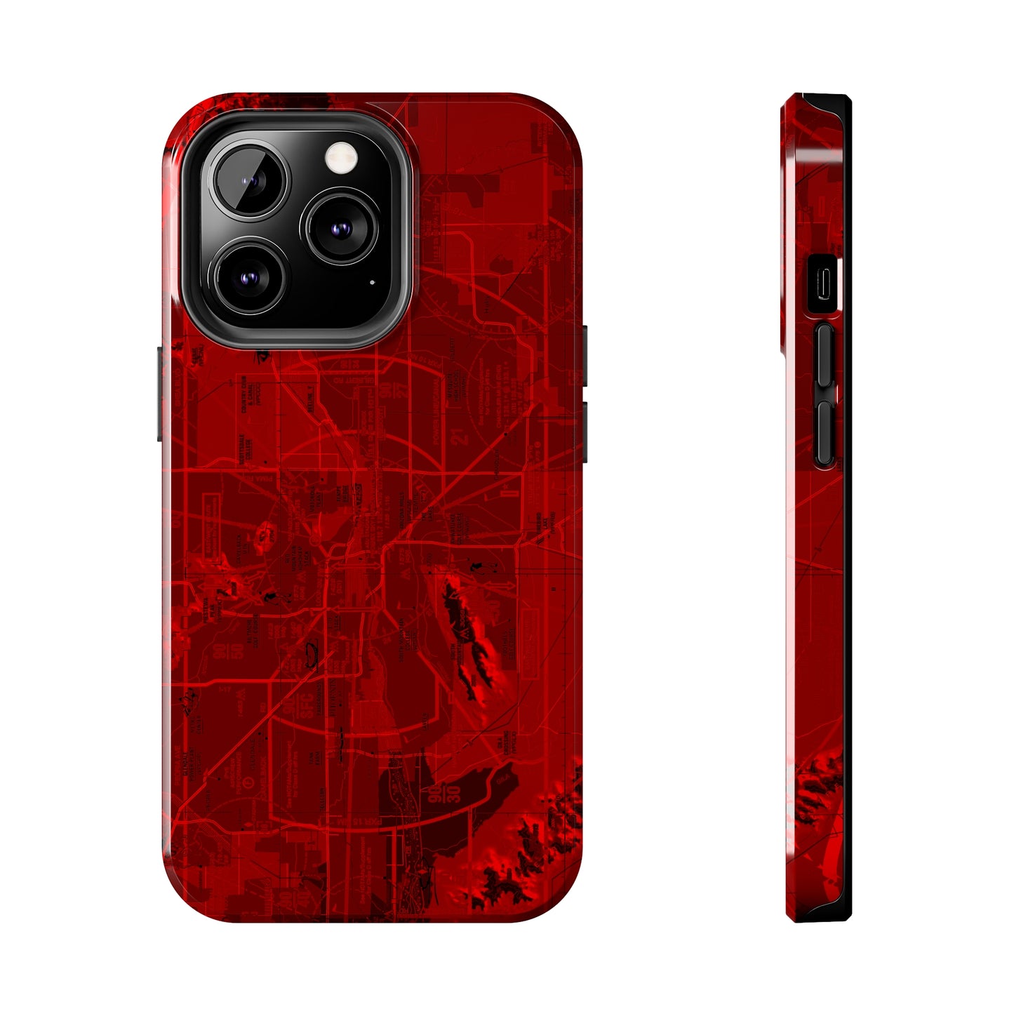 Phoenix TAC Chart (red) tough phone cases