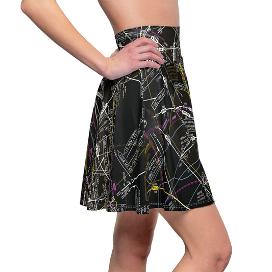 Enroute Low Altitude (ELUS3) Chart skater skirt (invert)