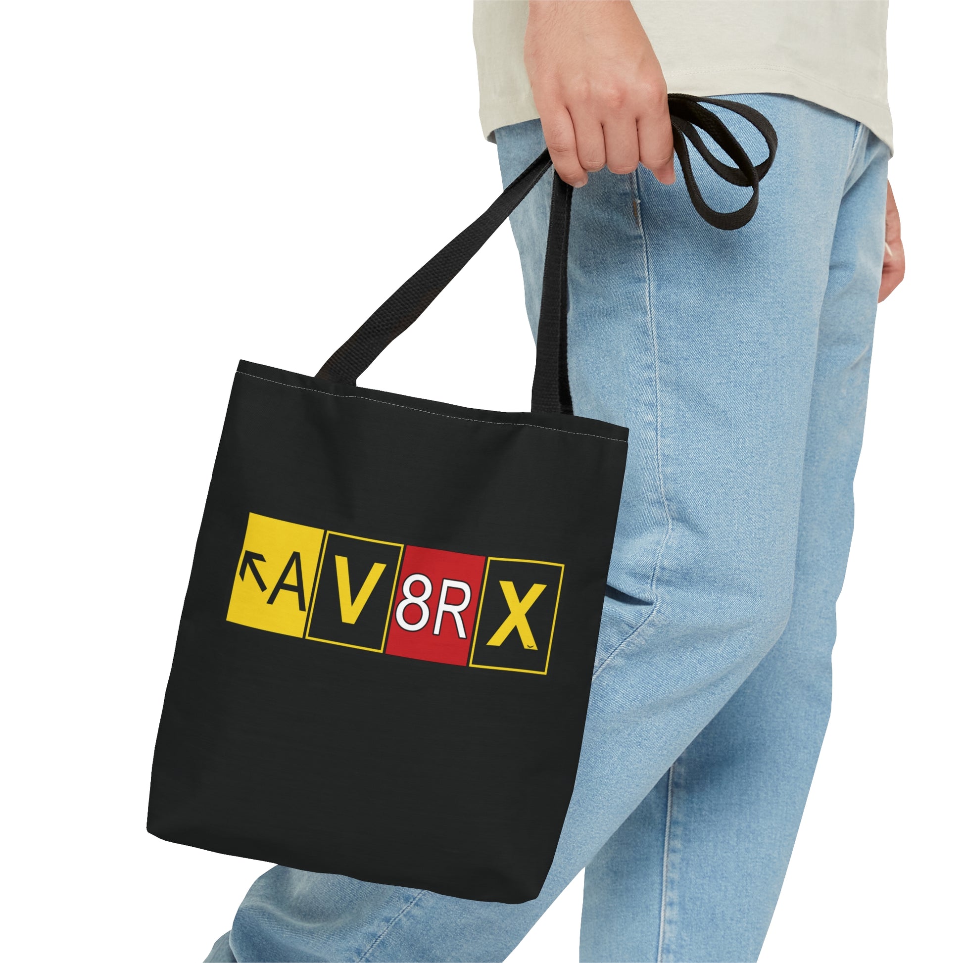 AV8RX tote bag (black)