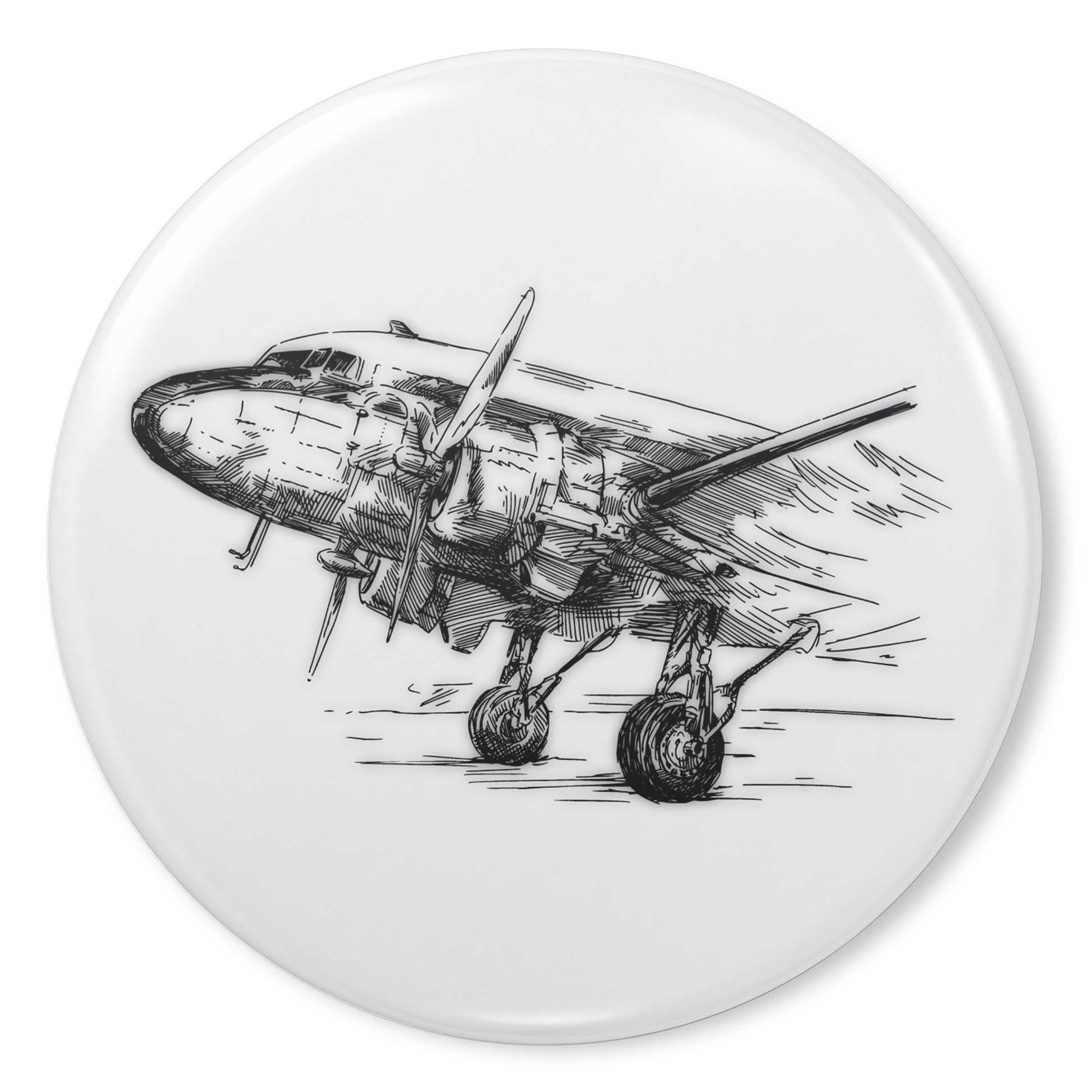 Aero 3 button pin