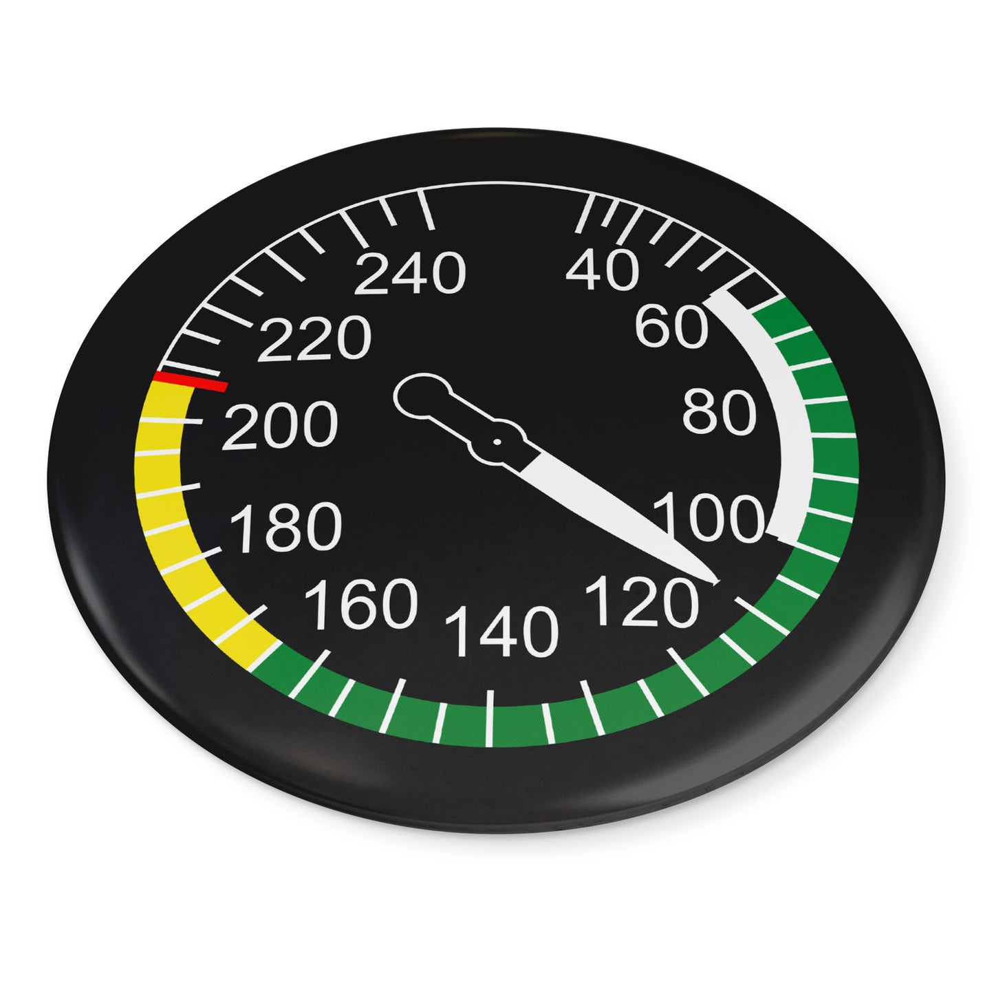 Airspeed indicator button pin (NE205kts)