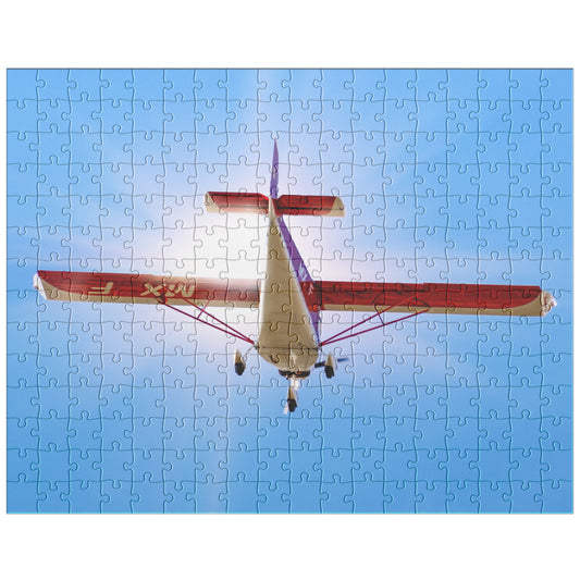 Aviation themed jigsaw puzzle (To the Sun)